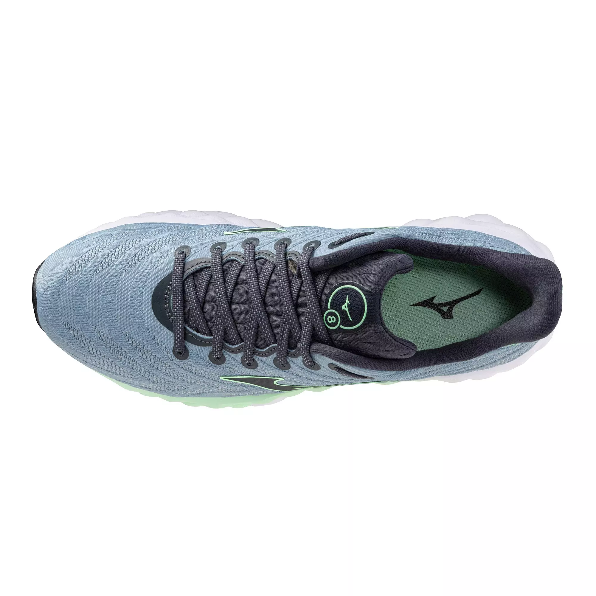 Mizuno Wave Sky 8 "Citadel/Vintage Indigo" Men's Running Shoe - CITADEL/INDIGO