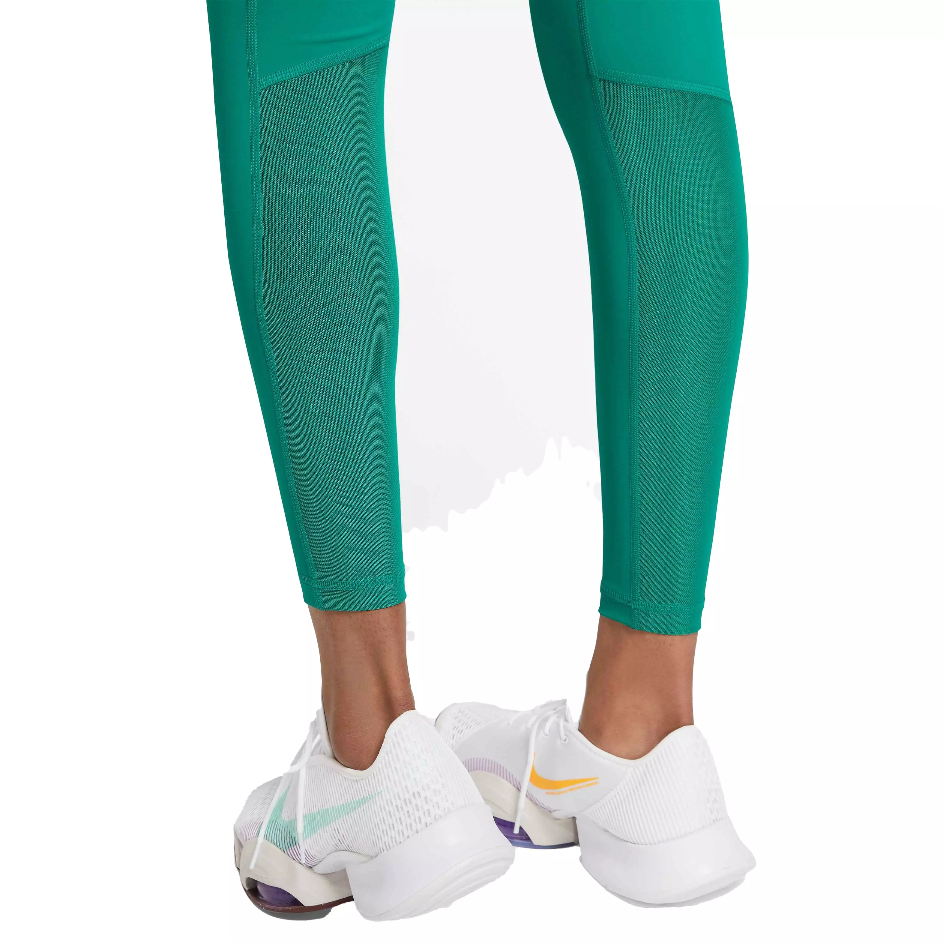 Nike Women's Pro 365 Mid-Rise Tight Leggings - GREEN