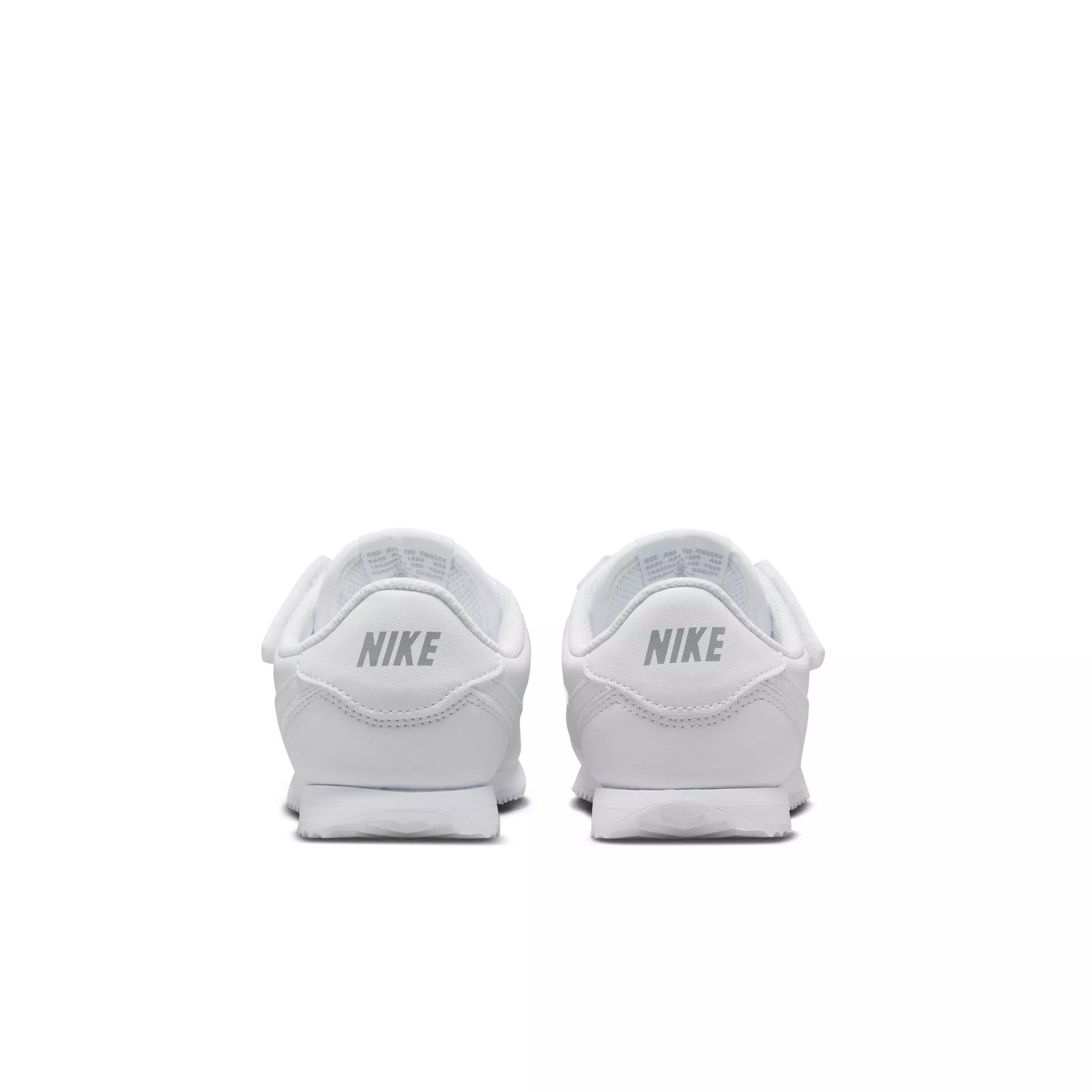 Nike Cortez EasyOn "White/Wolf Grey/White" Preschool Boys' Shoe - WHITE/GREY/WHITE