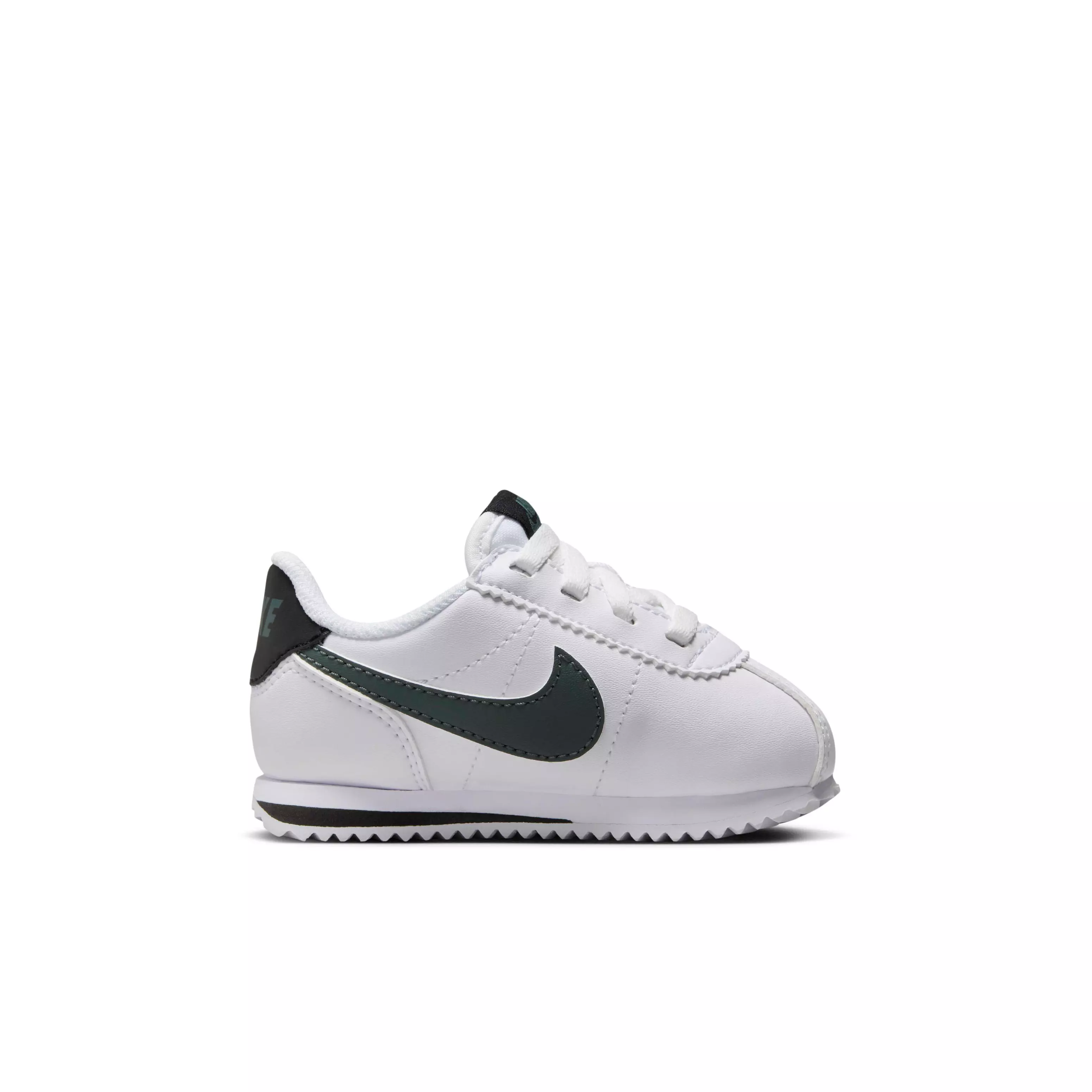 Nike Cortez EasyOn "White/Black/Vintage Green" Infant Boys' Shoe - WHITE/BLACK/GREEN