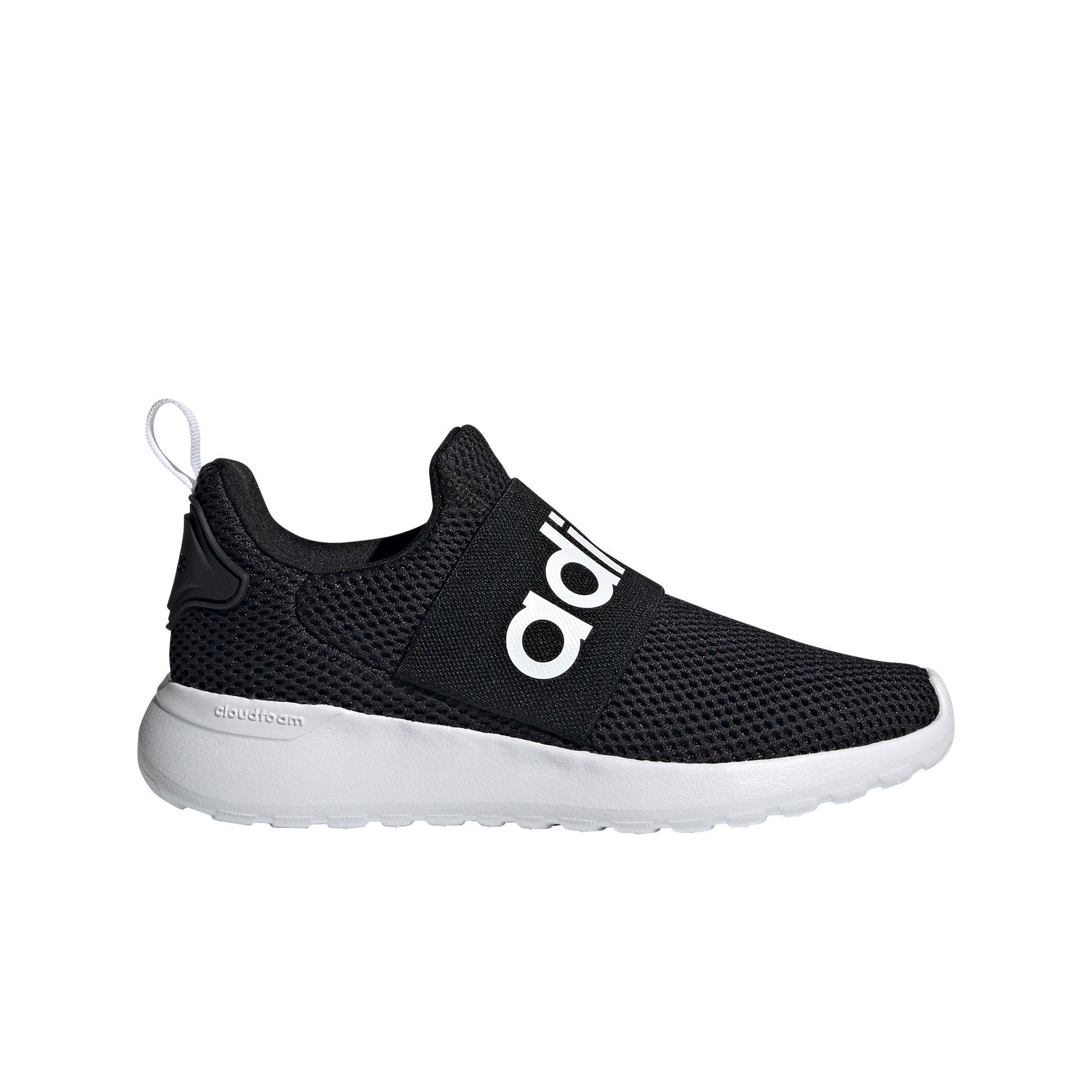 adidas Lite Racer Adapt 4.0 "Core Black/Ftwr White" Grade School Boys' Shoe - BLACK/BLACK/WHITE Thumbnail View 1