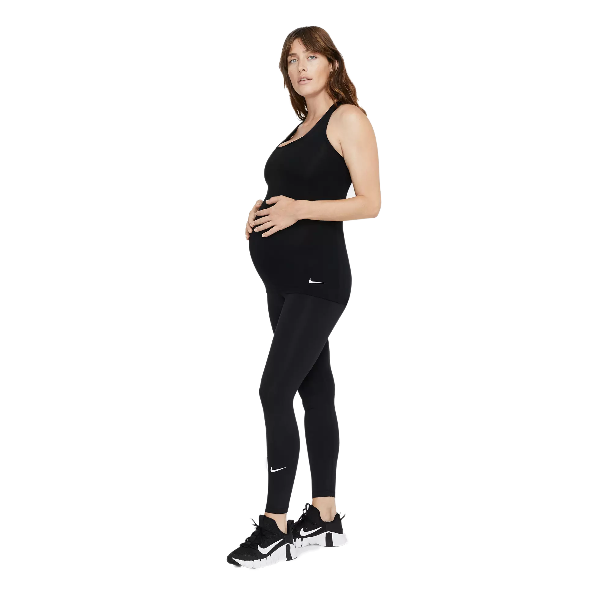 Nike Women's Dri-FIT Maternity Tank - BLACK