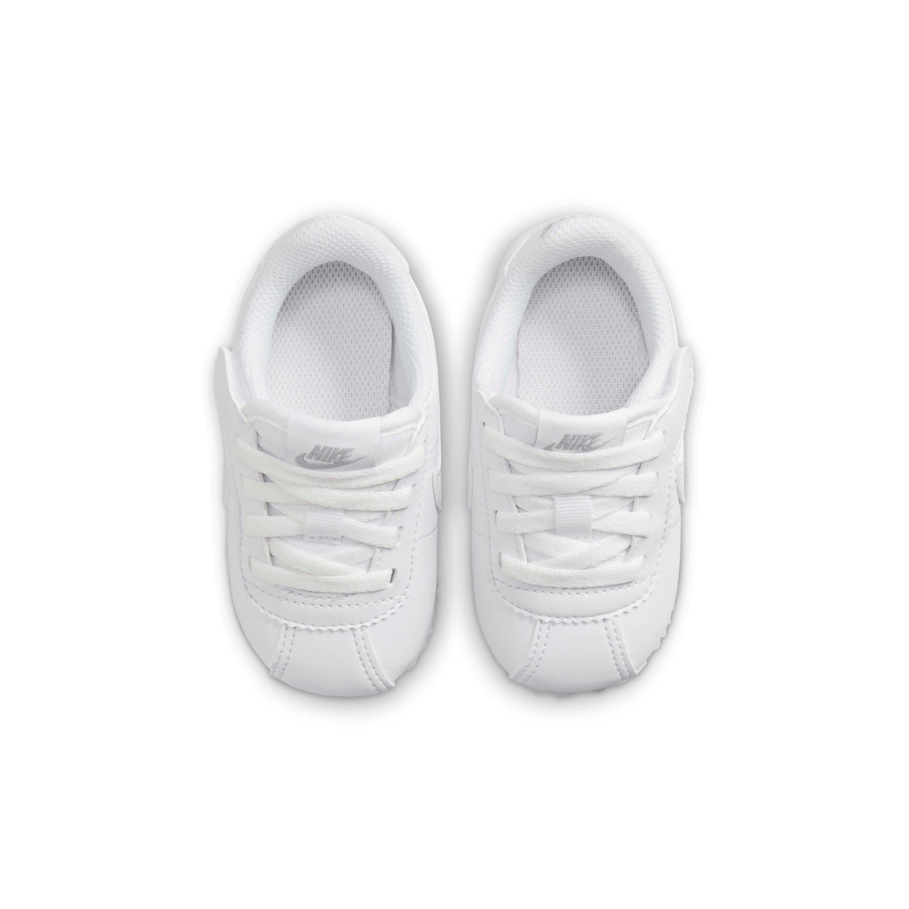 Nike Cortez EasyOn Infant Boys' "White/Wolf Grey/White" Shoe