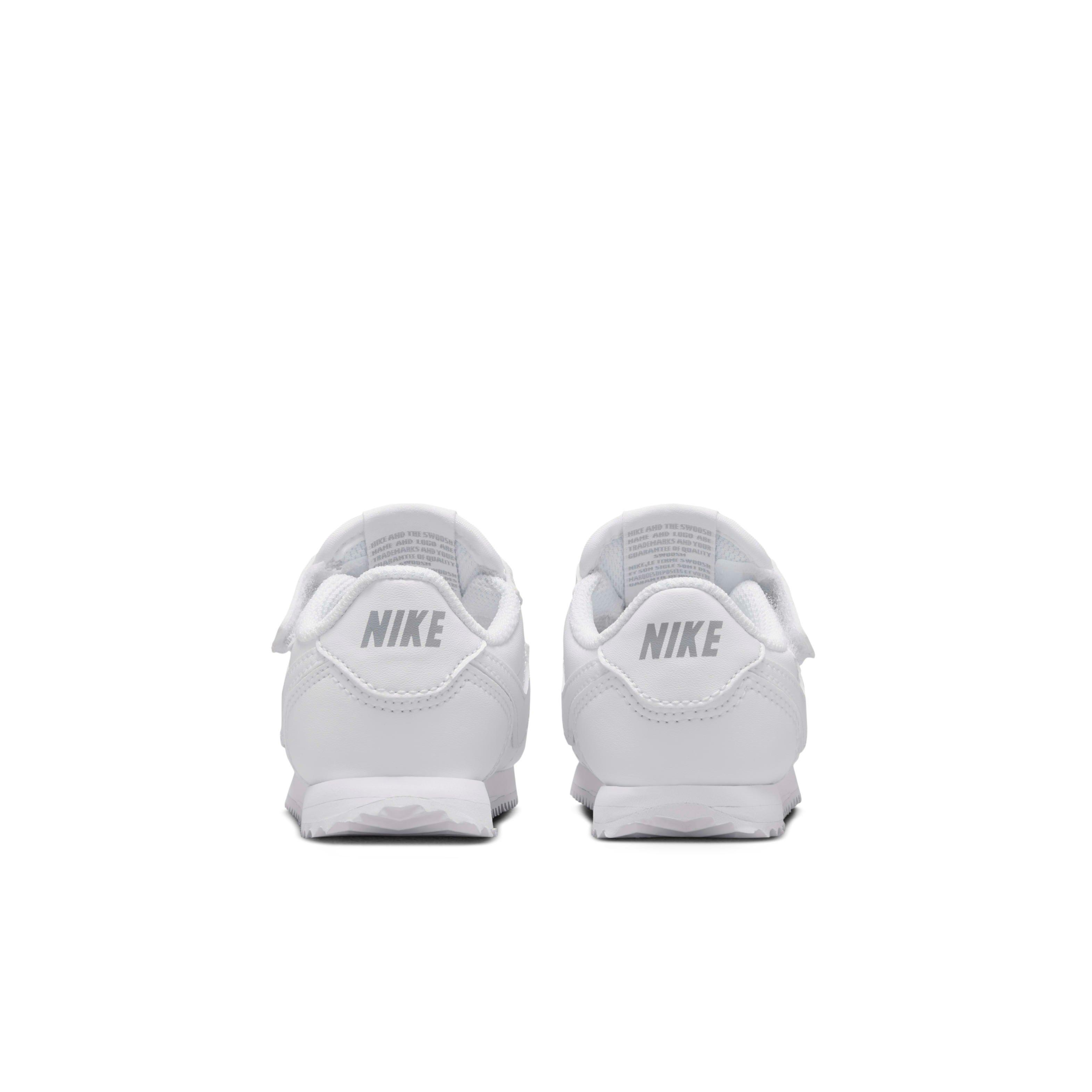 Nike Cortez EasyOn Infant Boys' "White/Wolf Grey/White" Shoe