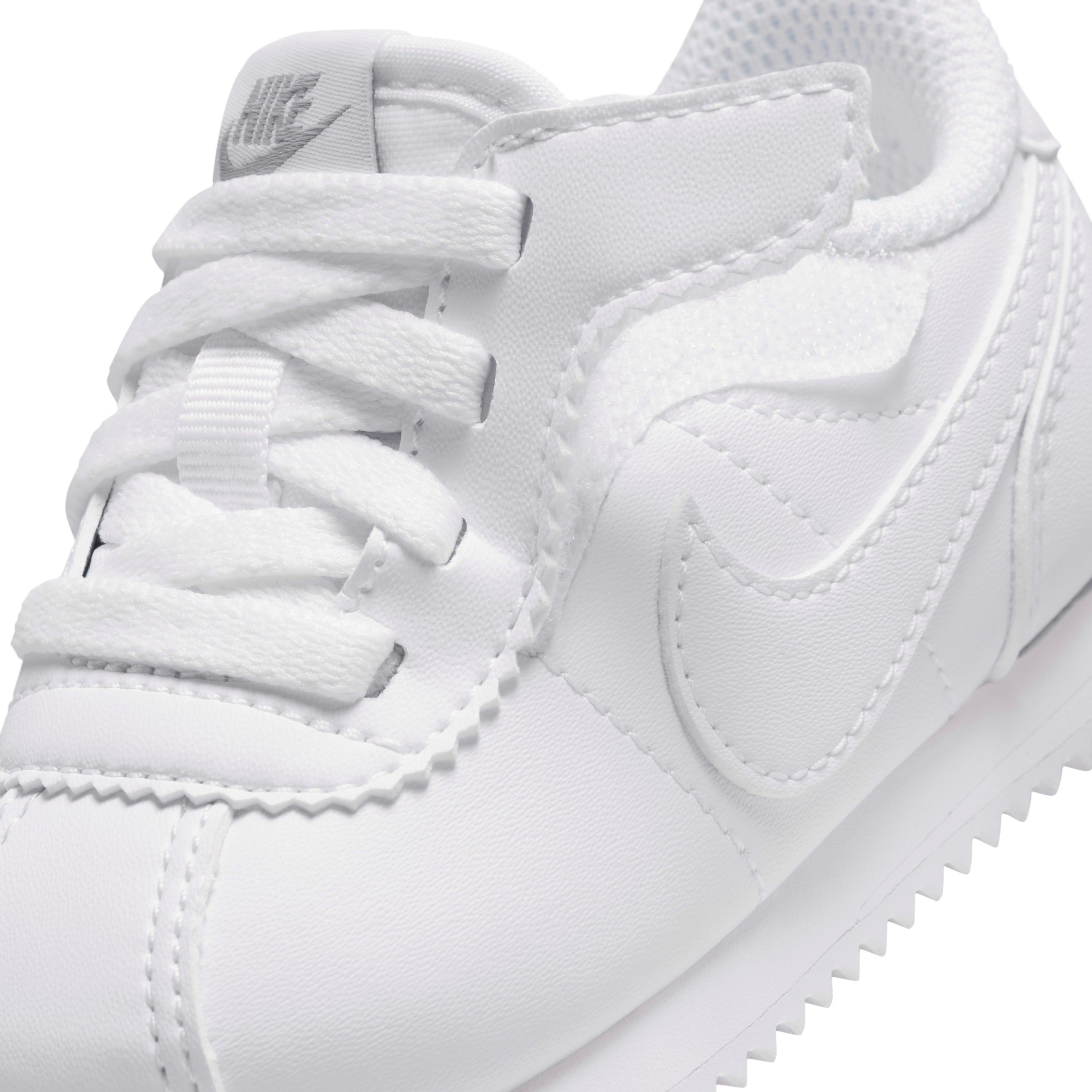 Nike Cortez EasyOn Infant Boys' "White/Wolf Grey/White" Shoe