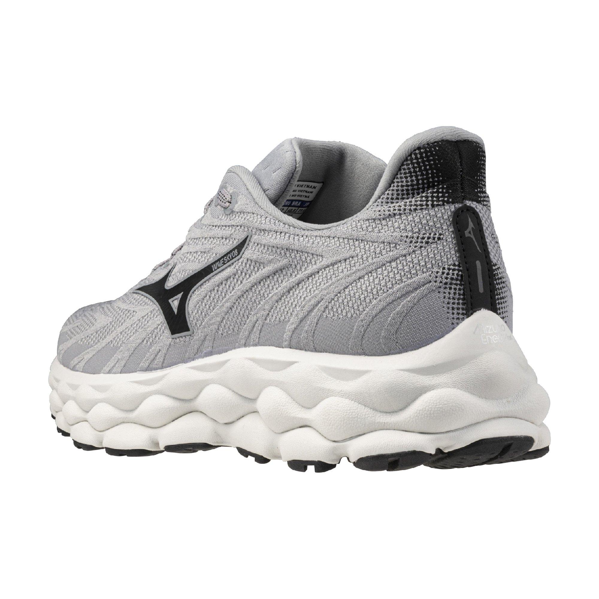 Mizuno Wave Sky 8 "Ultimate Grey/Black" Men's Running Shoe - GREY/BLACK Thumbnail View 4