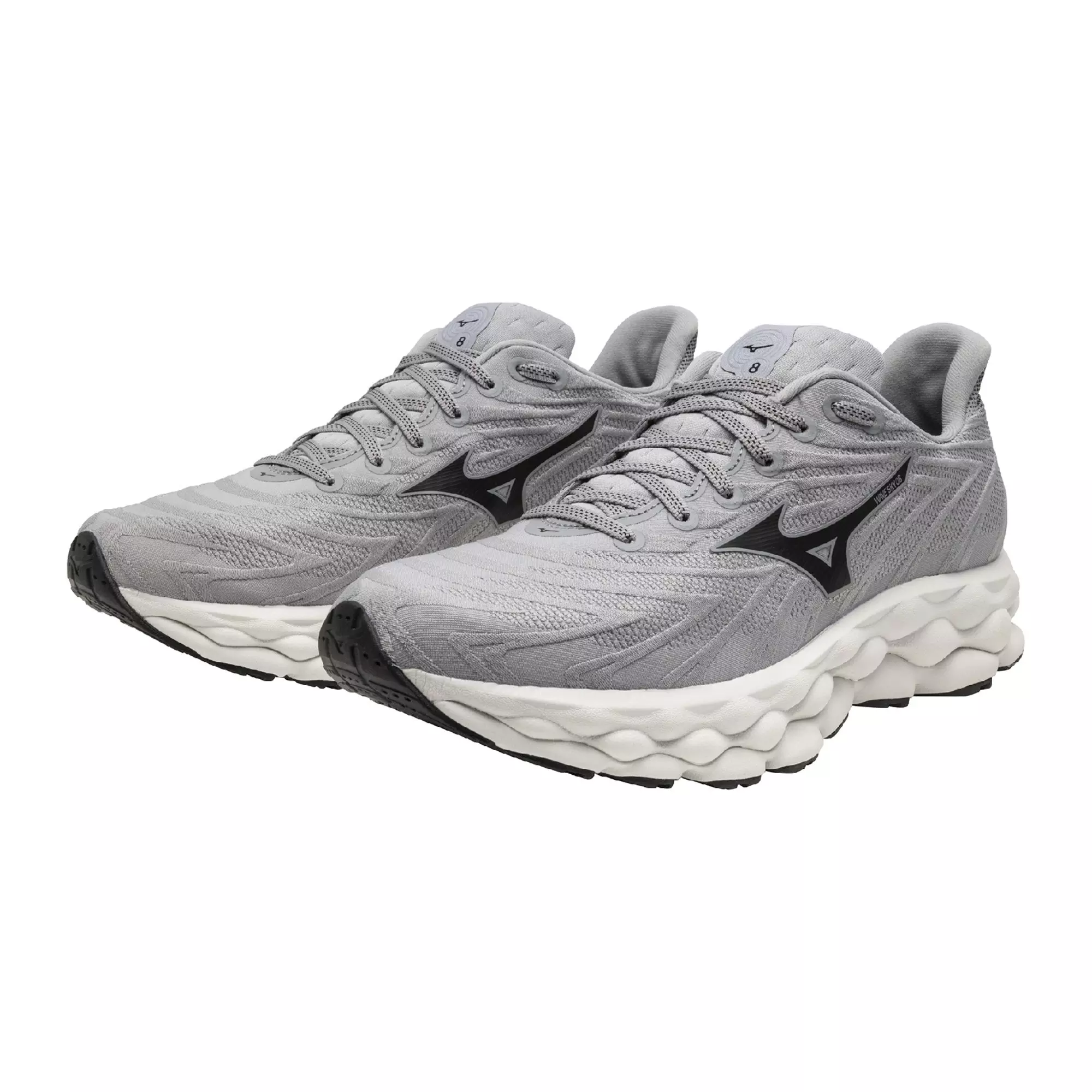 Mizuno Wave Sky 8 "Ultimate Grey/Black" Men's Running Shoe - GREY/BLACK