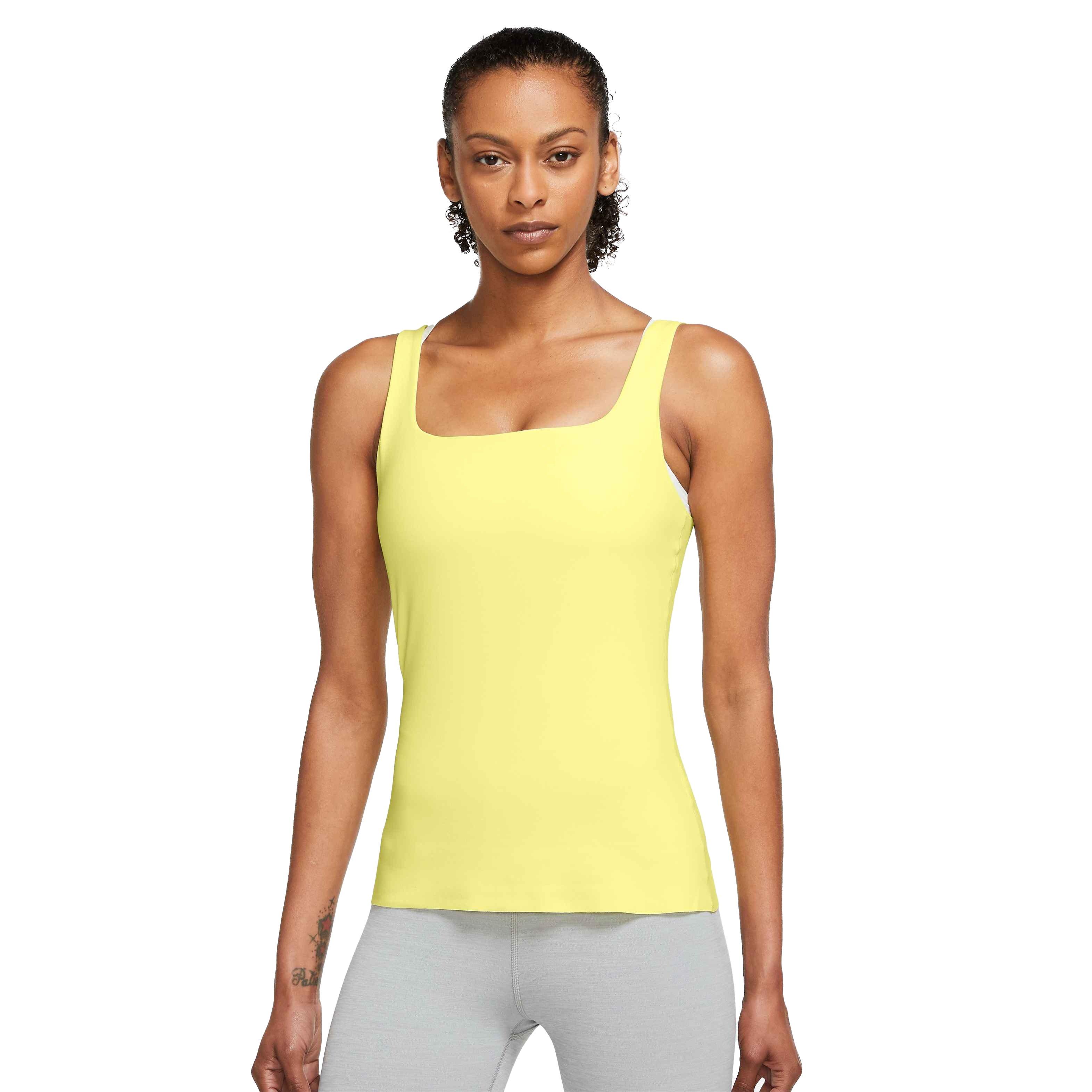 Nike Women's Yoga Luxe Shelf-Bra Tank - Hibbett