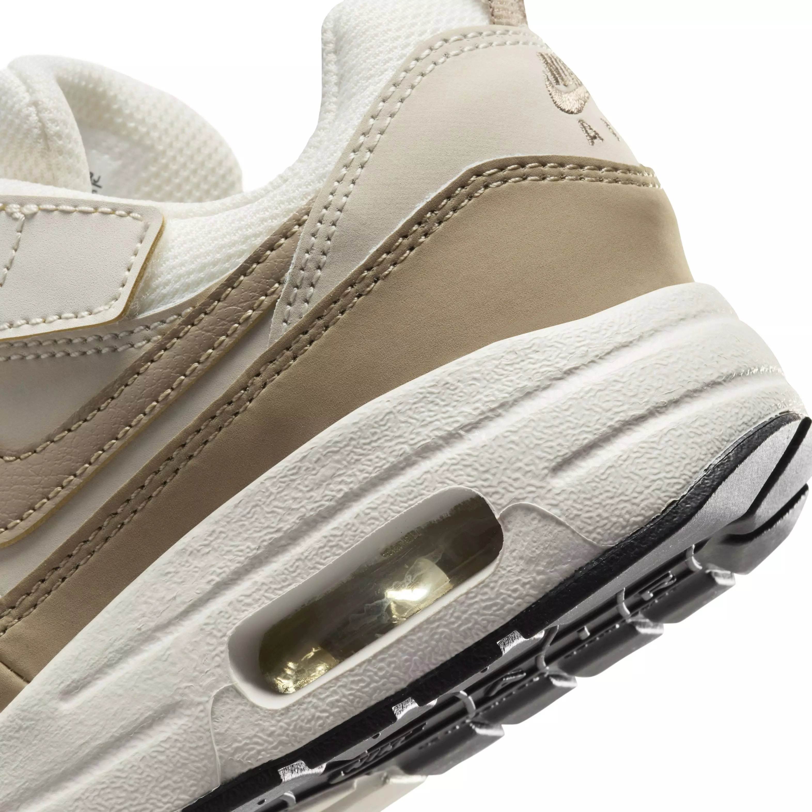 Nike Air Max 1 EasyOn "Phantom/Light Orewood Brown/Black/Khaki" Preschool Boys' Shoe - PHANTOM/LT BROWN/BLACK/KHAKI