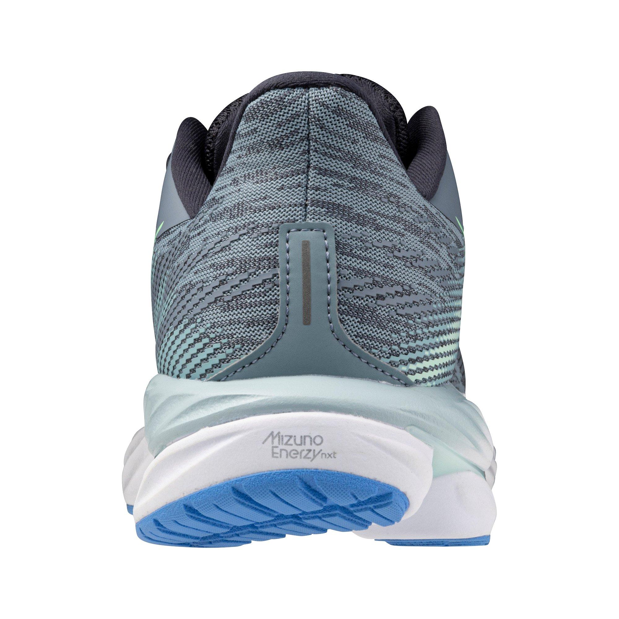 NEW MIZUNO men\'s wave inspire 21 running shoes in tradewinds-neo mint Mizuno Wave Inspire 21 Tradewinds / Neo Mint / Frontier Blue  main image 3