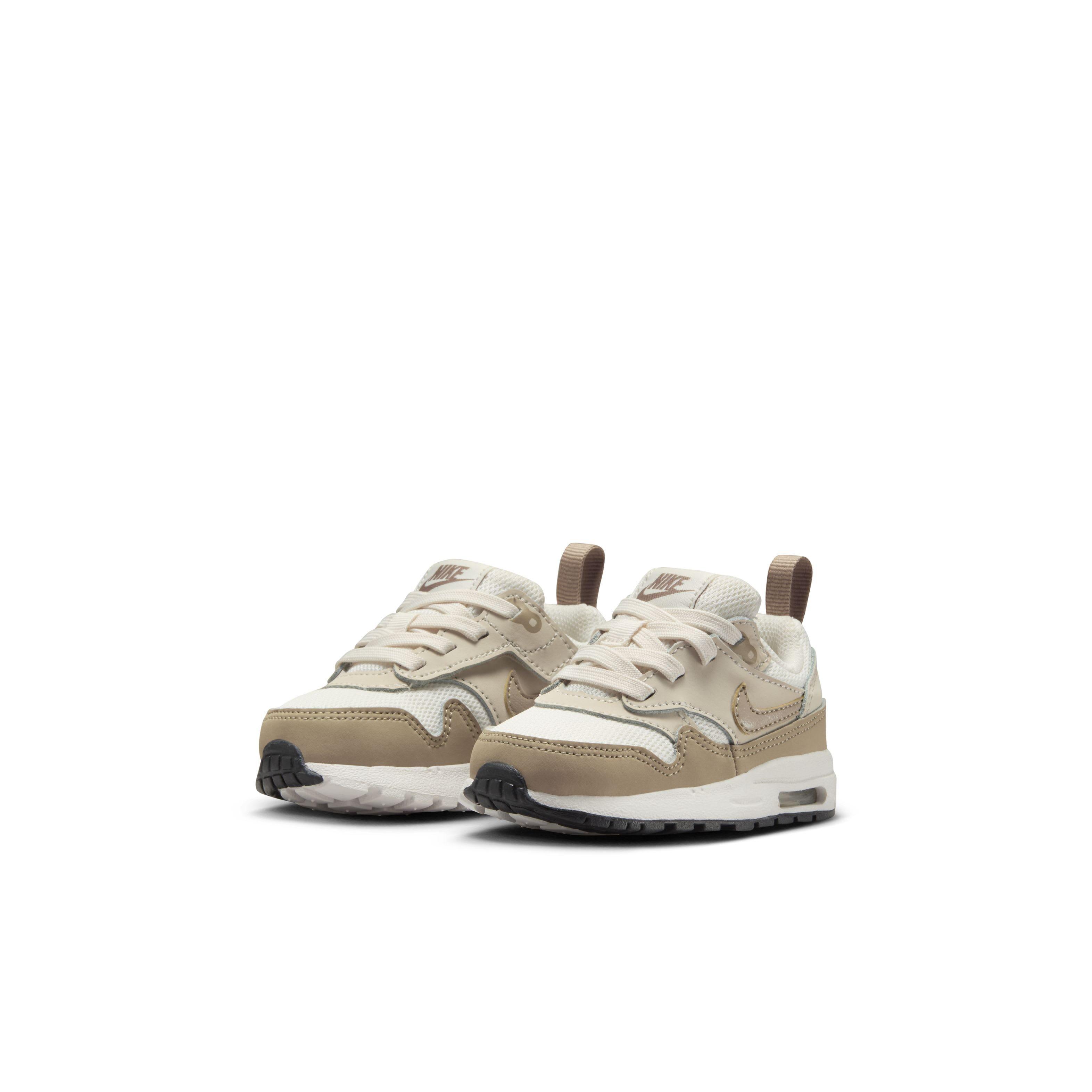 Nike Air Max 1 EasyOn Infant Boys' "Phantom/Light Orewood Brown/Black/Khaki" Shoe