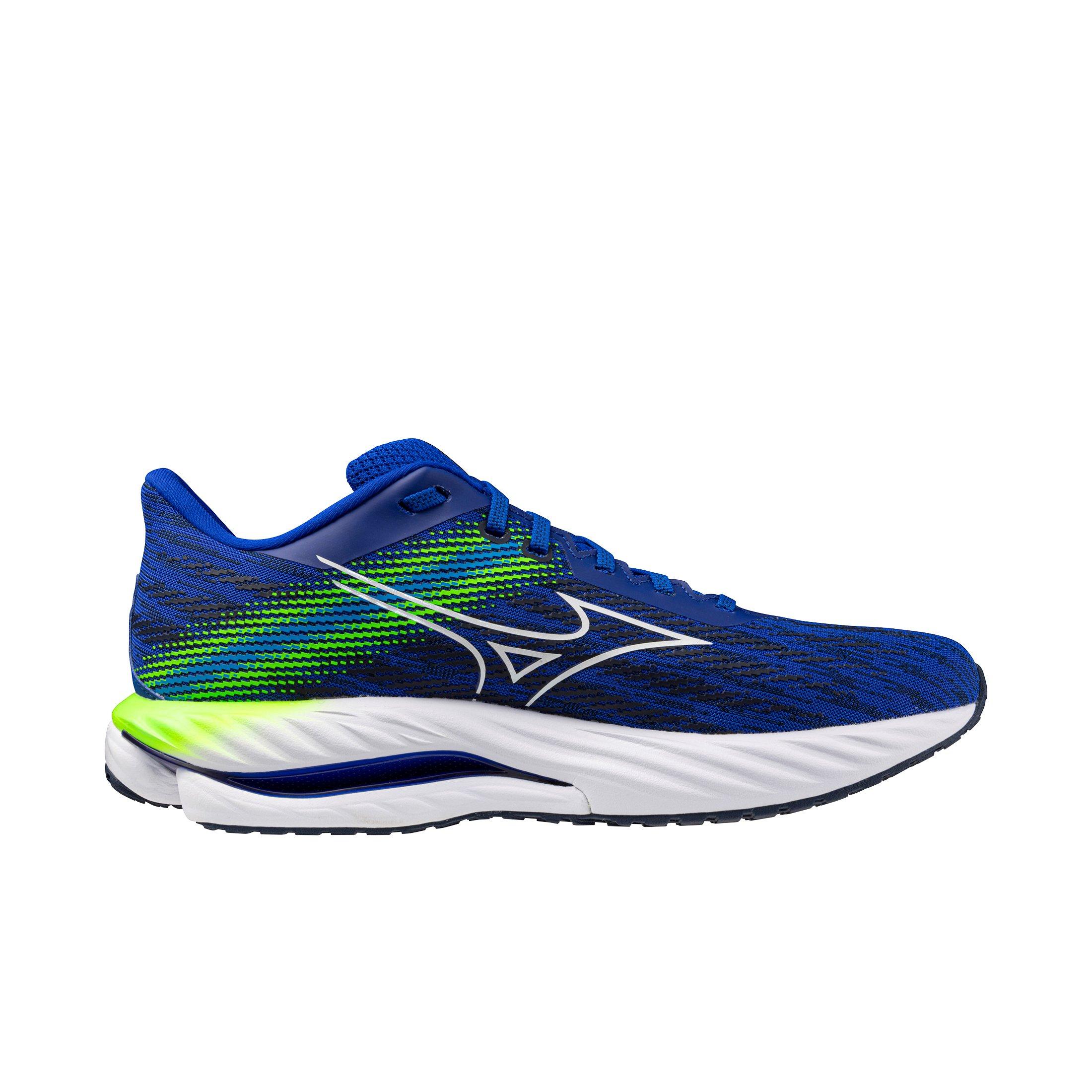 Mizuno Wave Inspire 21 "Reflex Blue/White" Men's Running Shoe - BLUE/WHITE Thumbnail View 1