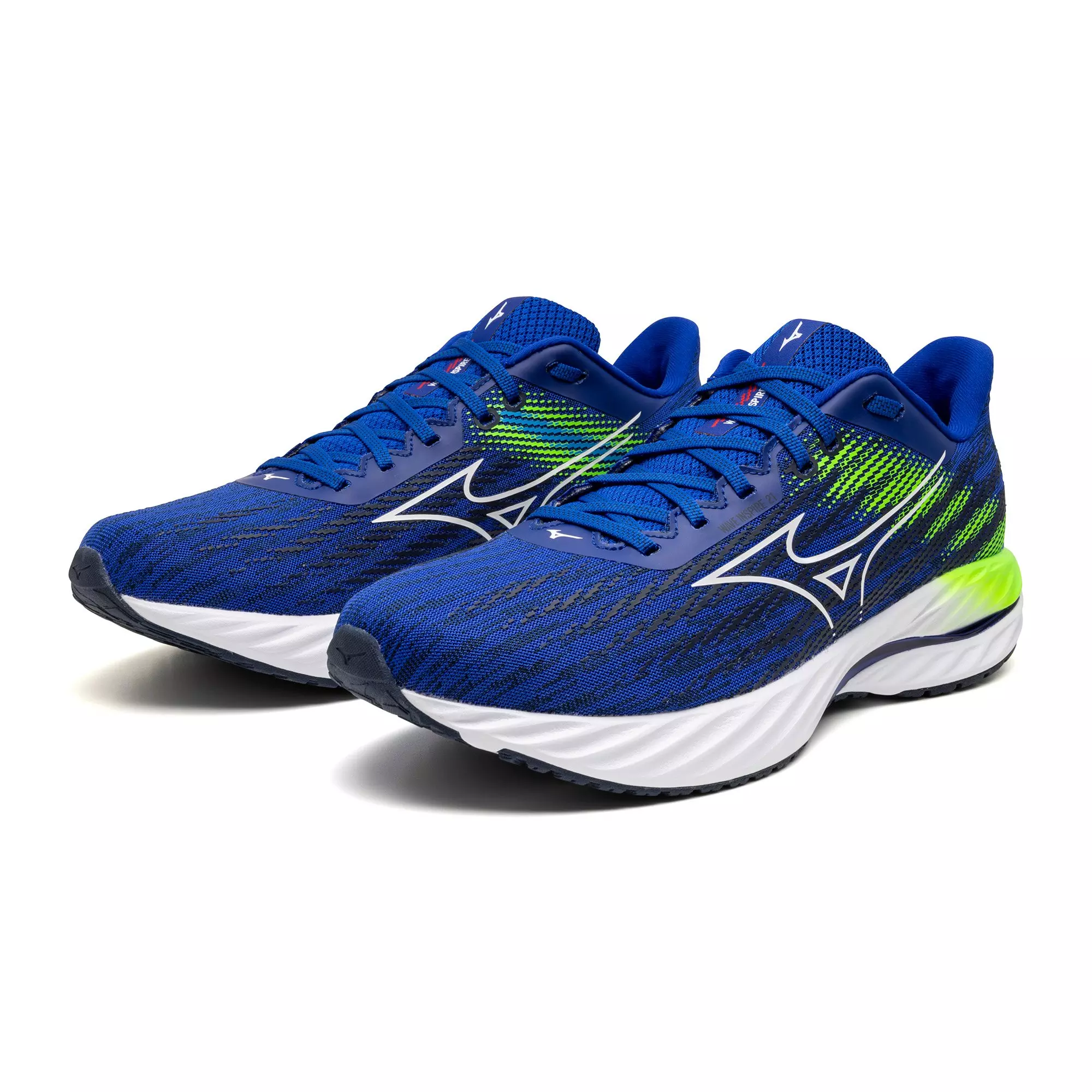 Mizuno Wave Inspire 21 "Reflex Blue/White" Men's Running Shoe - BLUE/WHITE