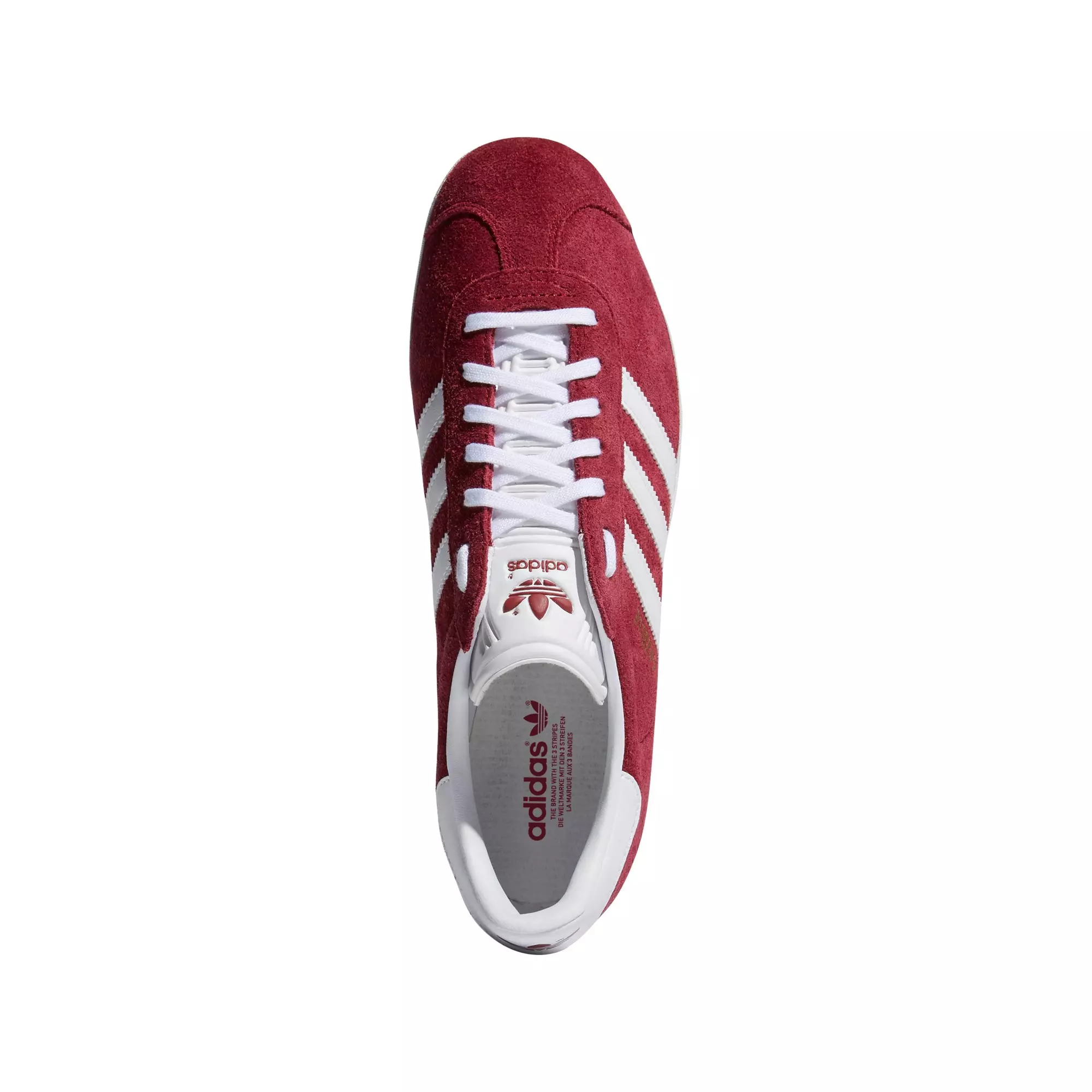 adidas Originals Gazelle "Collegiate Burgundy" Grade School Girls' Shoe - BURGUNDY
