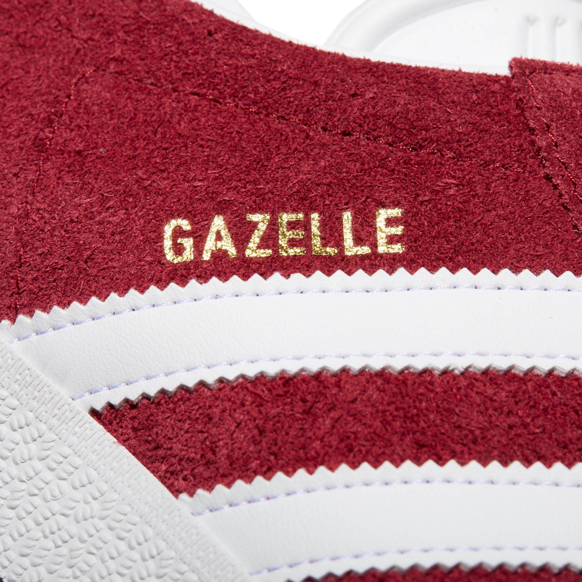 adidas Originals Gazelle Grade School Girls' "Collegiate Burgundy" Shoe