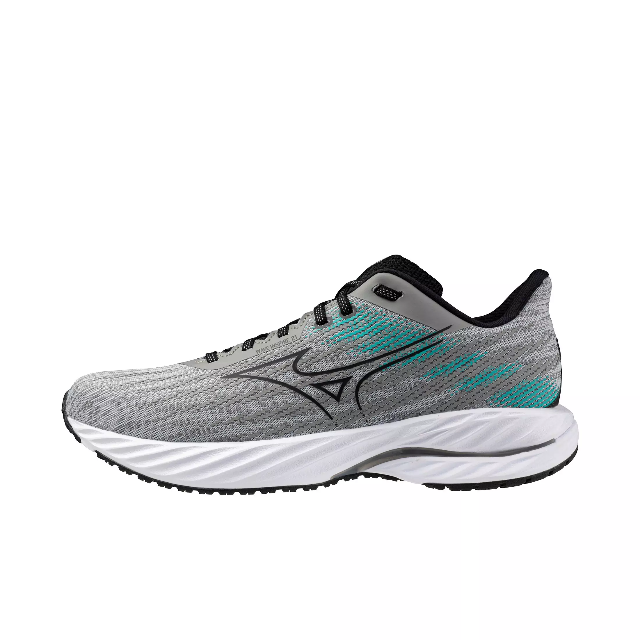 Mizuno Wave Inspire 21 "Ultimate Grey/Black" Men's Running Shoe - GREY/BLACK