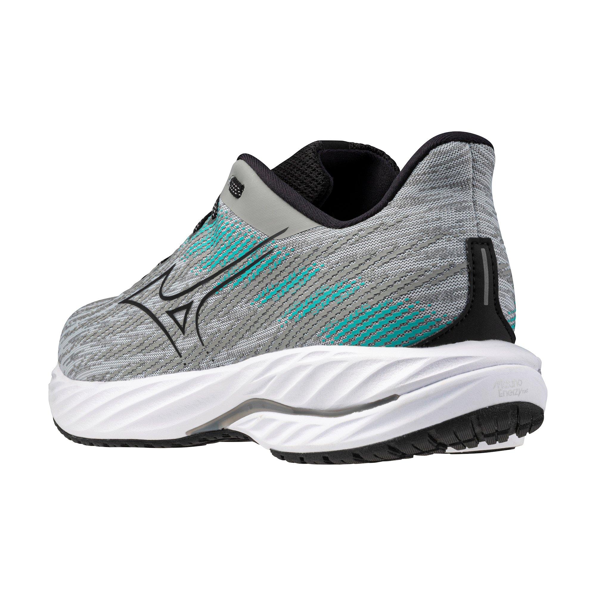 Mizuno Wave Inspire 21 "Ultimate Grey/Black" Men's Running Shoe - GREY/BLACK Thumbnail View 4