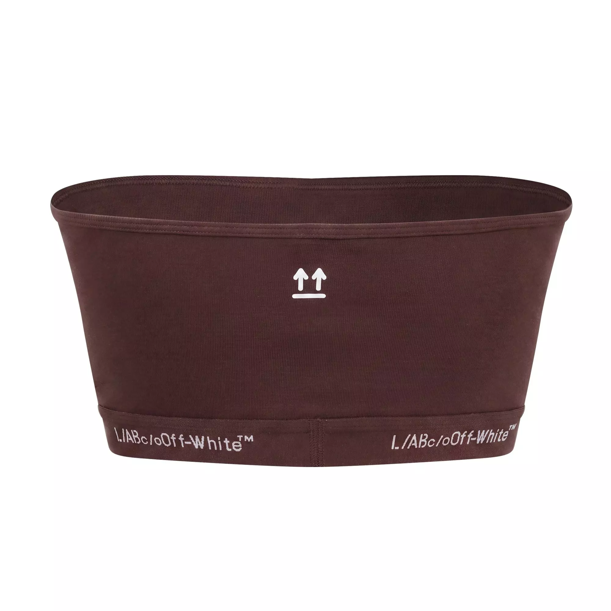 L/AB c/o Off-White Women&rsquo;s Strapless Bandeau Bra - Brown - BROWN