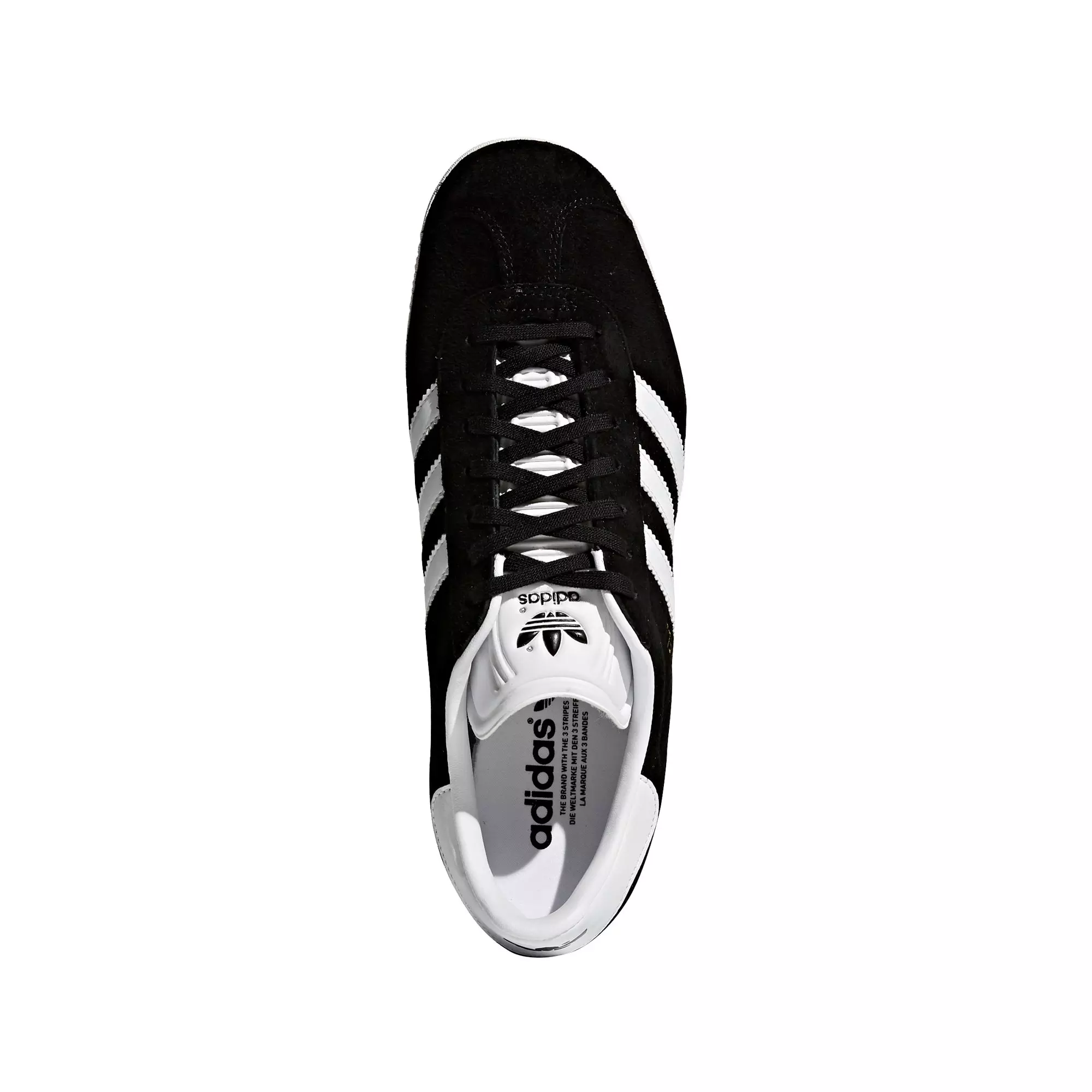 adidas Originals Gazelle "Core Black" Grade School Girls' Shoe - BLACK/GOLD