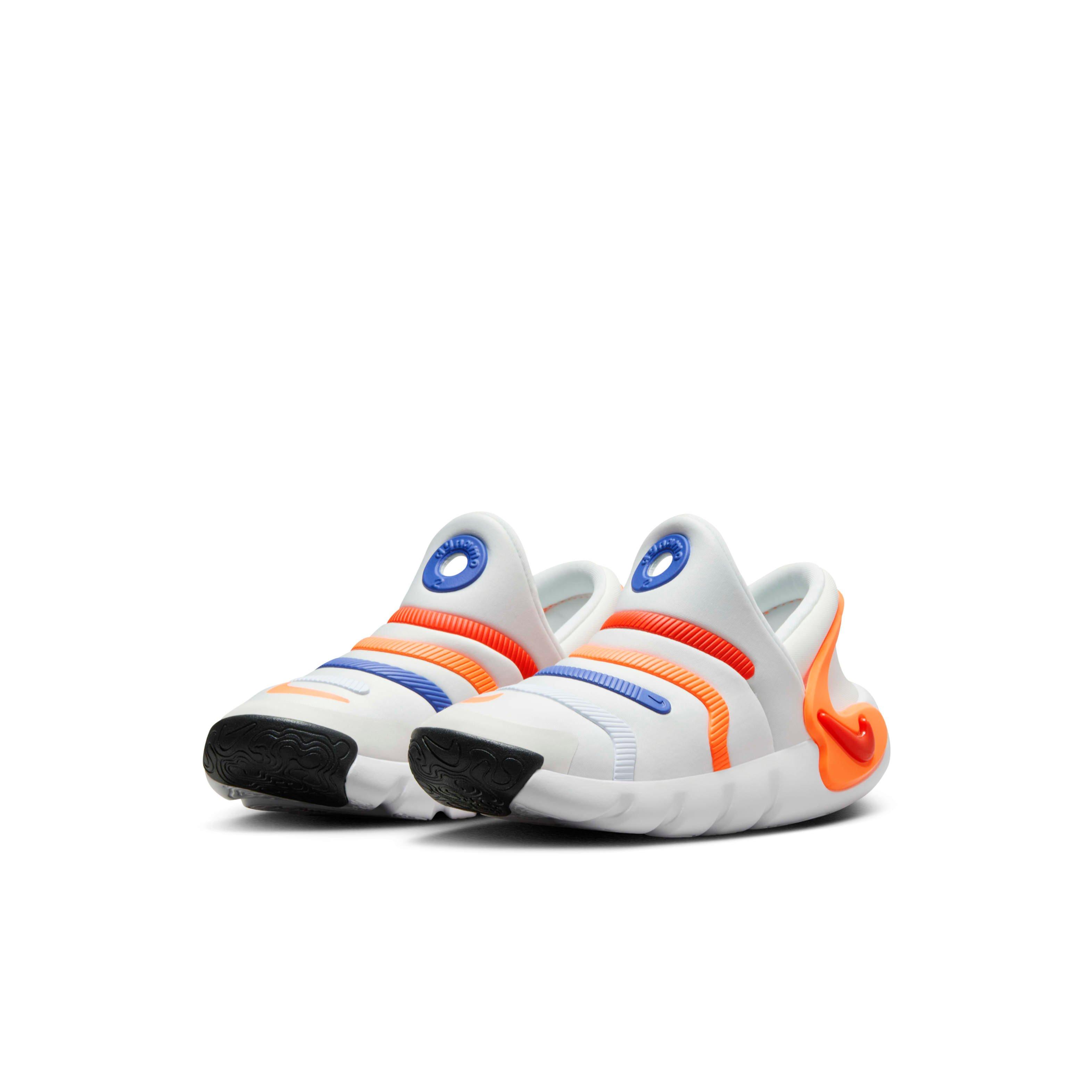 Nike Dynamo 2 EasyOn "Summit White/Total Orange/Astronomy Blue/Team Orange" Preschool Boys' Shoe - WHITE/ORANGE/BLUE/ORANGE Thumbnail View 3