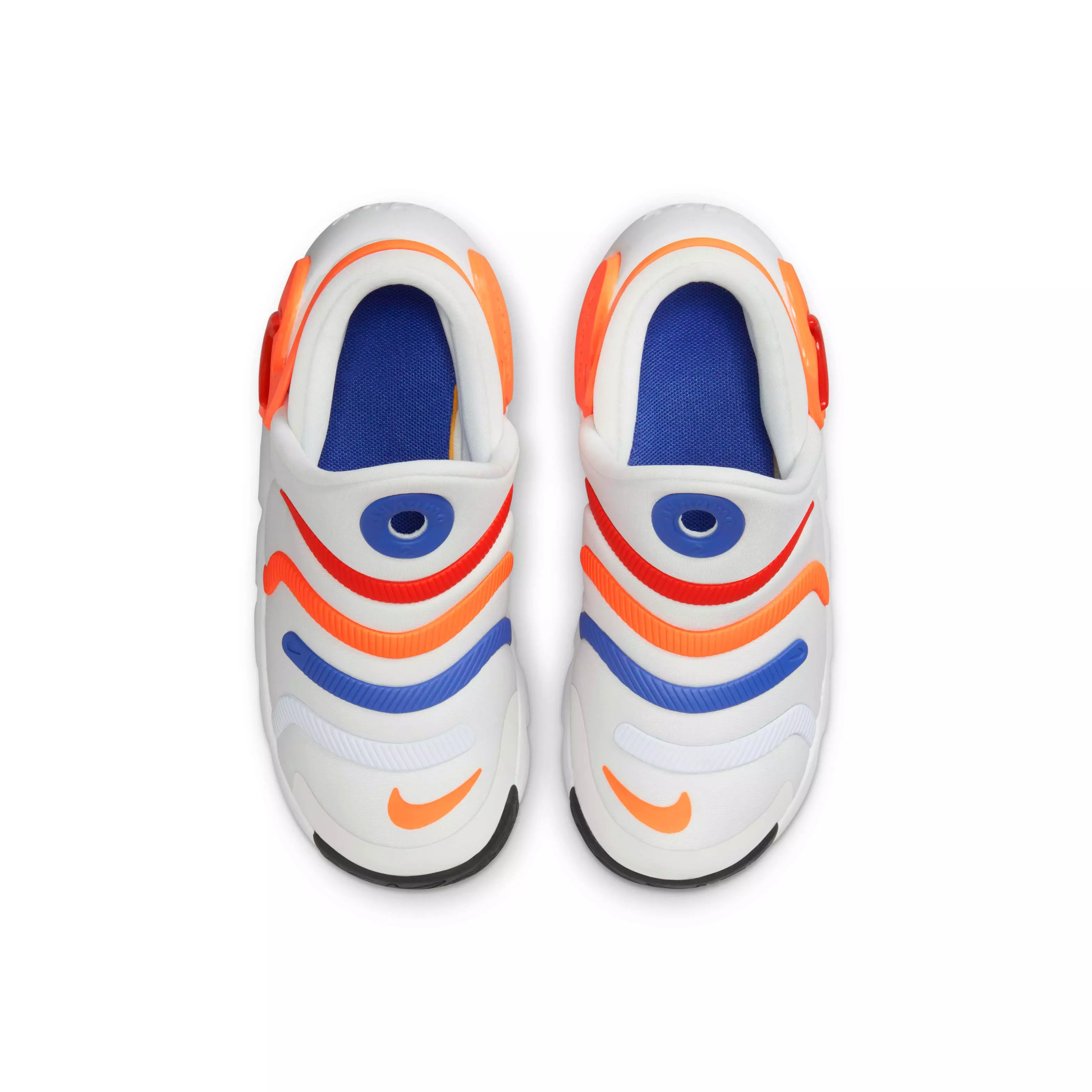 Nike Dynamo 2 EasyOn "Summit White/Total Orange/Astronomy Blue/Team Orange" Preschool Boys' Shoe - WHITE/ORANGE/BLUE/ORANGE