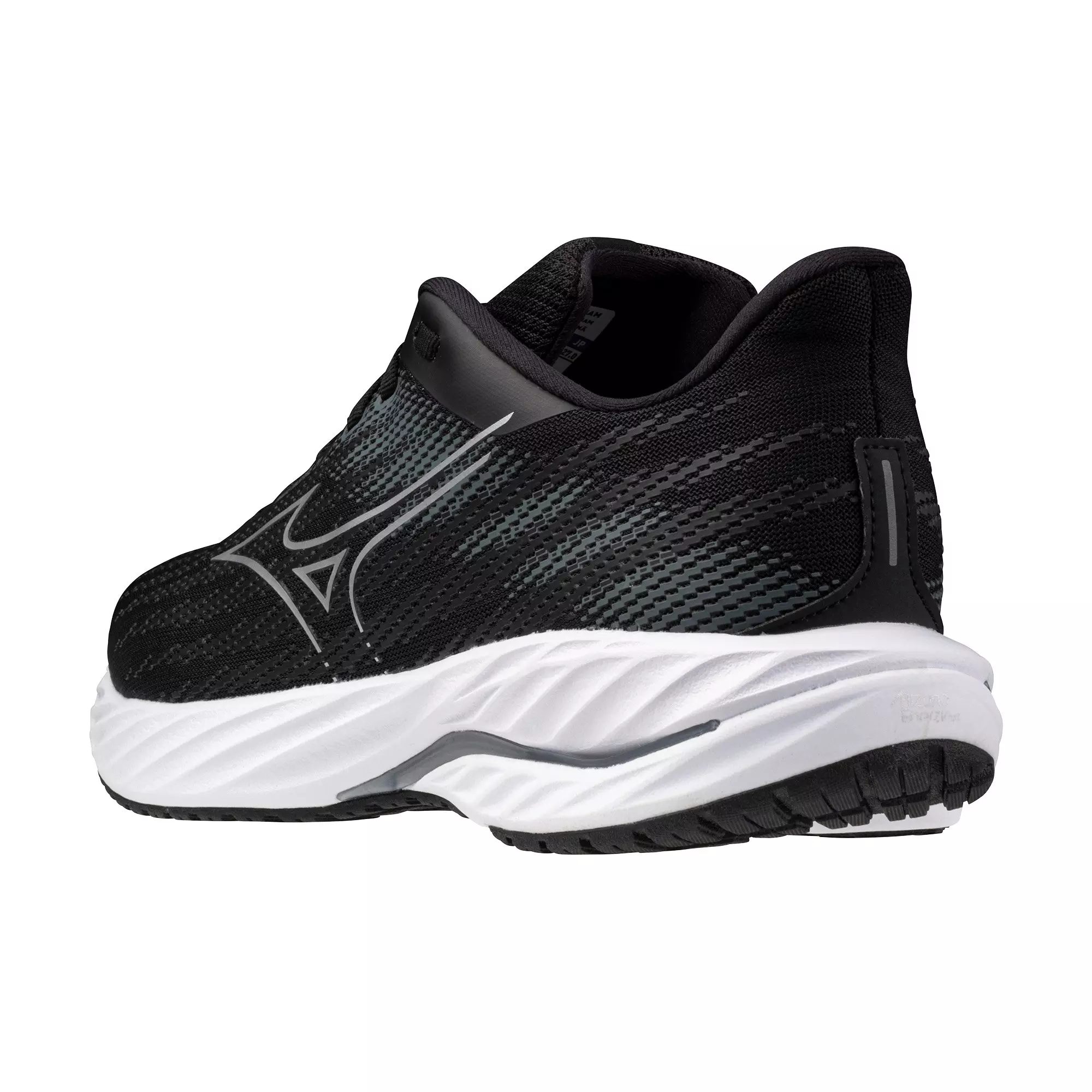 Mizuno Wave Inspire 21 2E "Black/Silver" Men's Wide Running Shoe - BLACK/SILVER