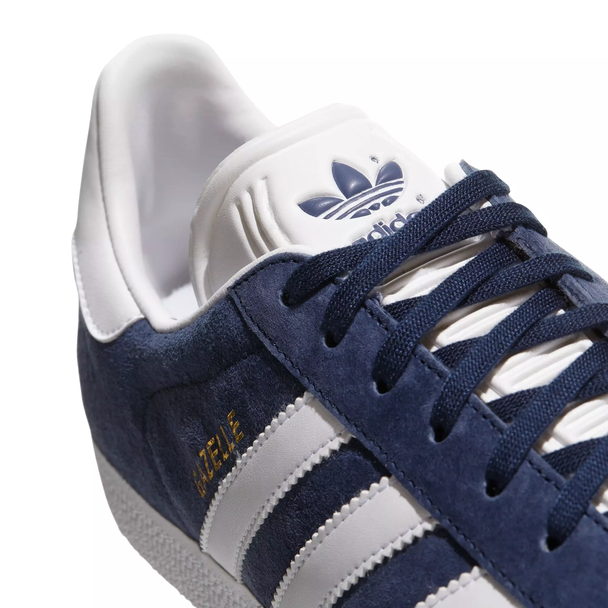 adidas Originals Gazelle "Collegiate Navy" Grade School Girls' Shoe - NAVY/WHITE