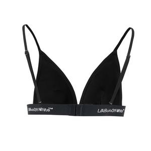 L/AB c/o Off-White Women&rsquo;s Thin Strap Triangle Bra - Black - BLACK