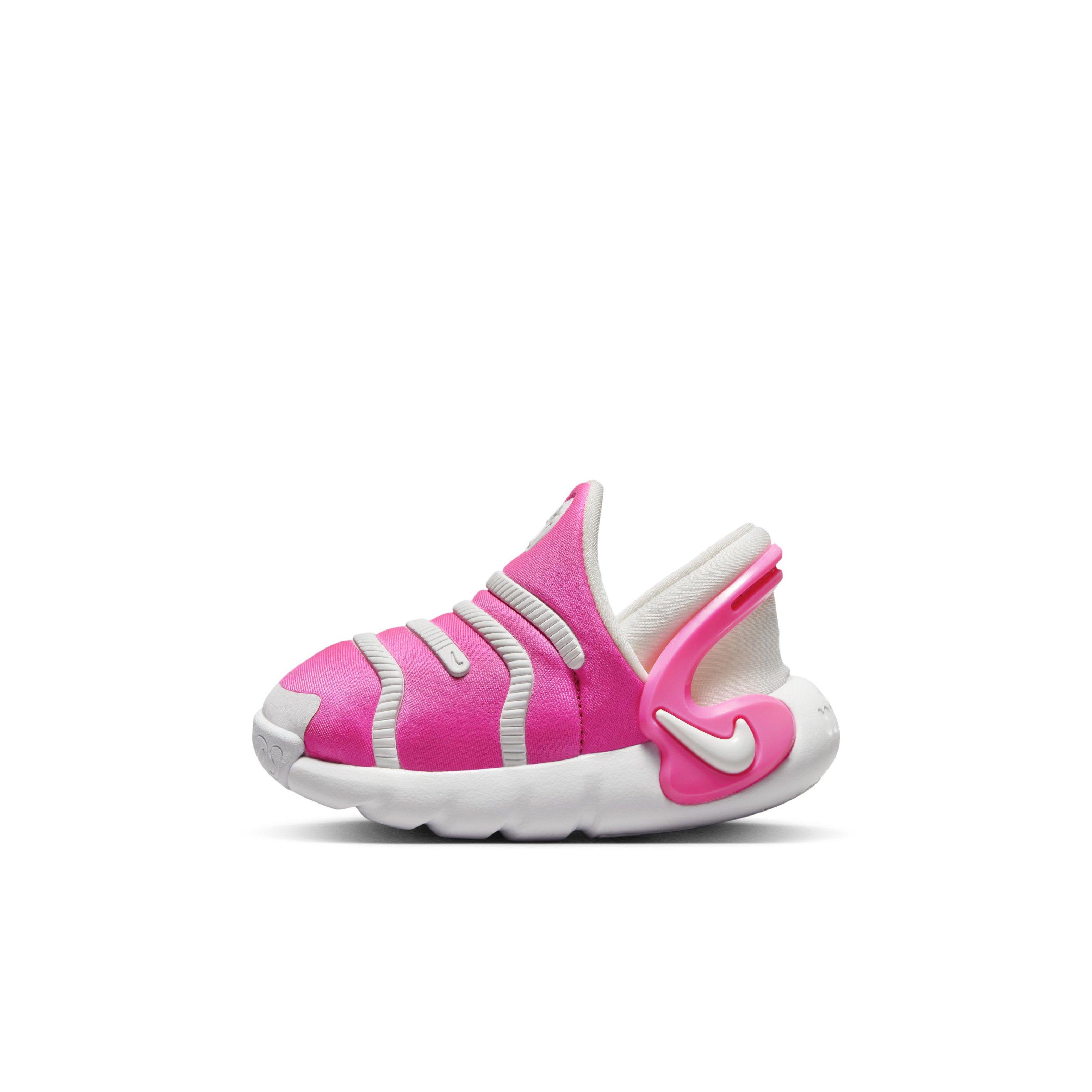 Nike Dynamo 2 EasyOn Infant Girls' "Laser Fuchsia/White/Summit White" Shoe