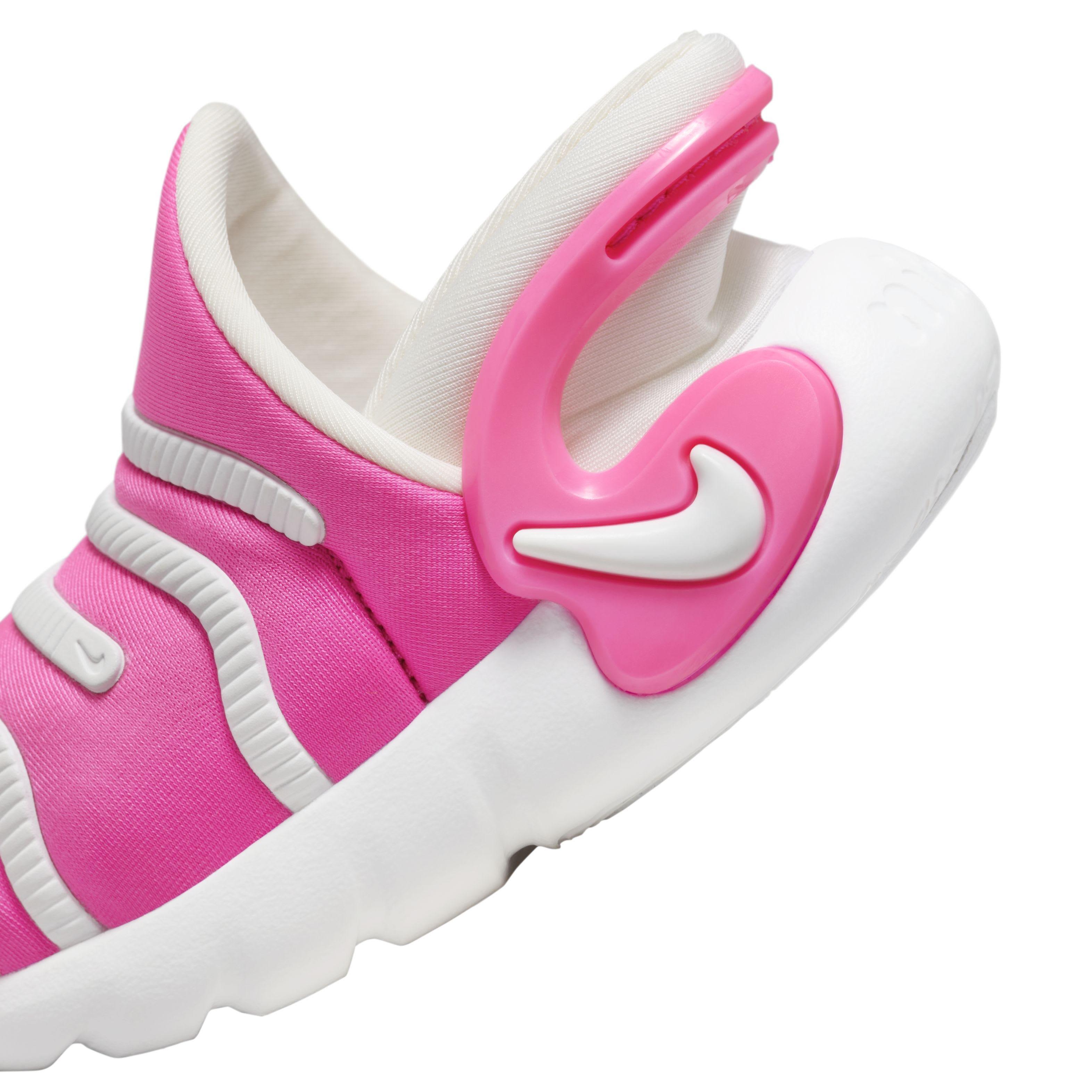 Nike Dynamo 2 EasyOn Infant Girls' "Laser Fuchsia/White/Summit White" Shoe