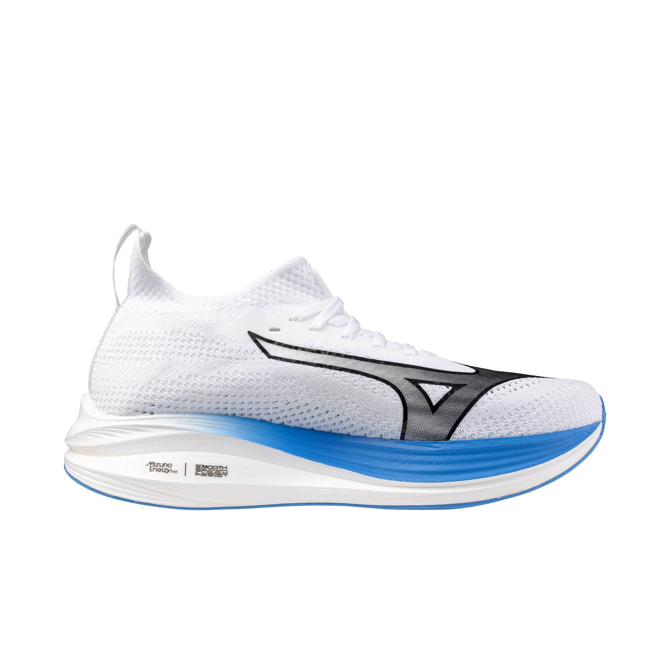 Mizuno Neo Zen "White/Frontier Blue" Men's Running Shoe - WHITE/BLUE Thumbnail View 1