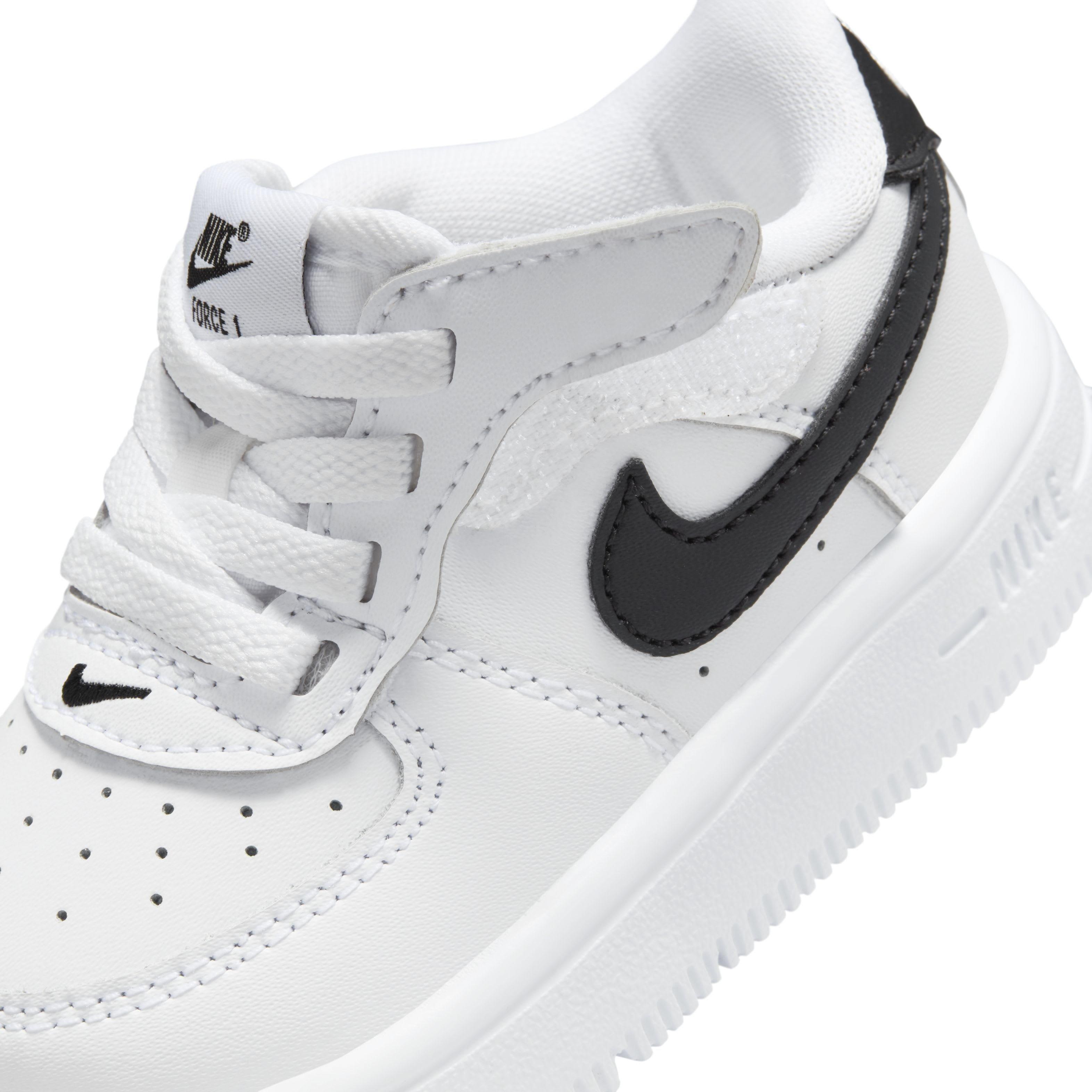 Nike Force 1 Low EasyOn Infant Boys' "White/Black" Shoe