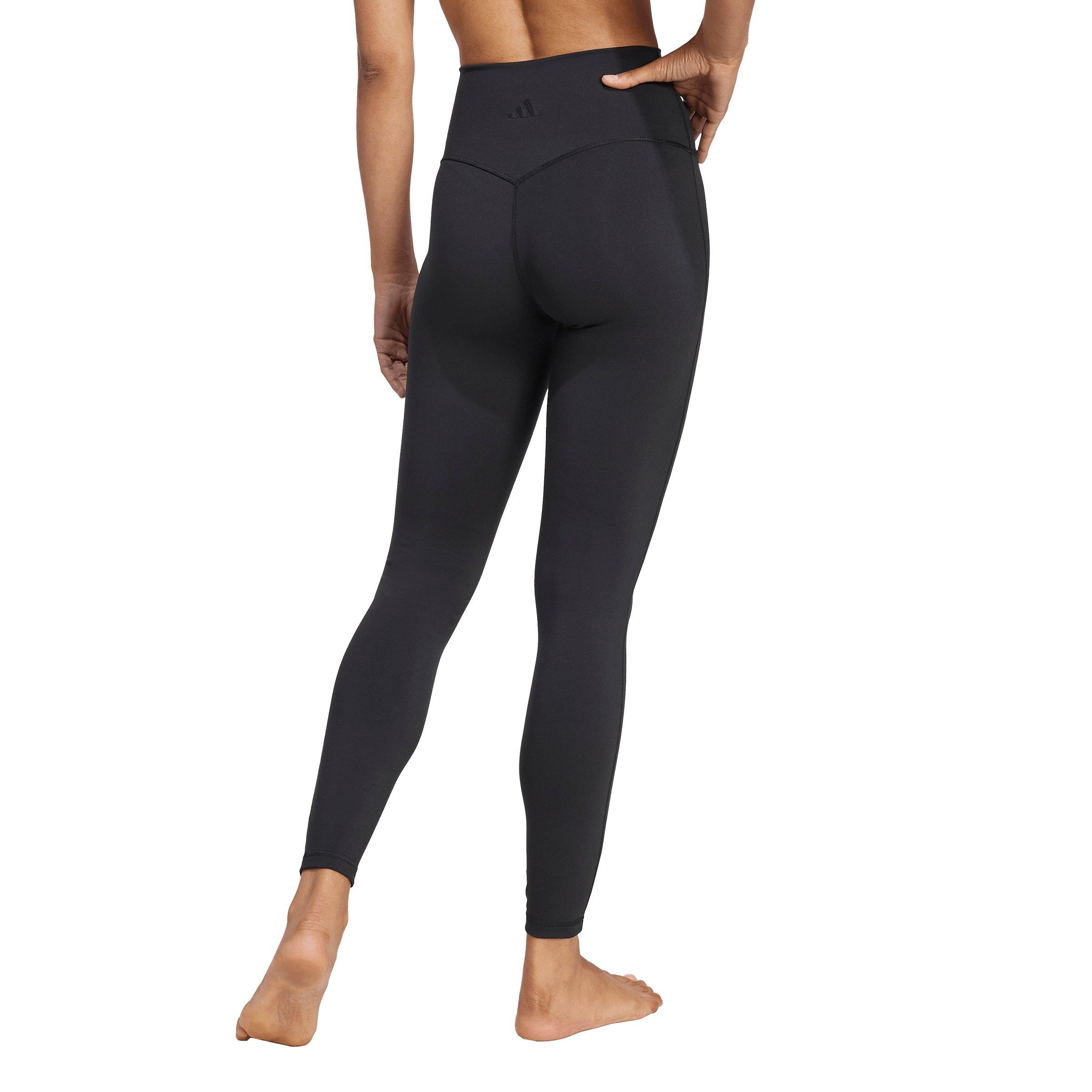 adidas Women's All Me Sculpt 7/8 Leggings-Black - BLACK Thumbnail View 2