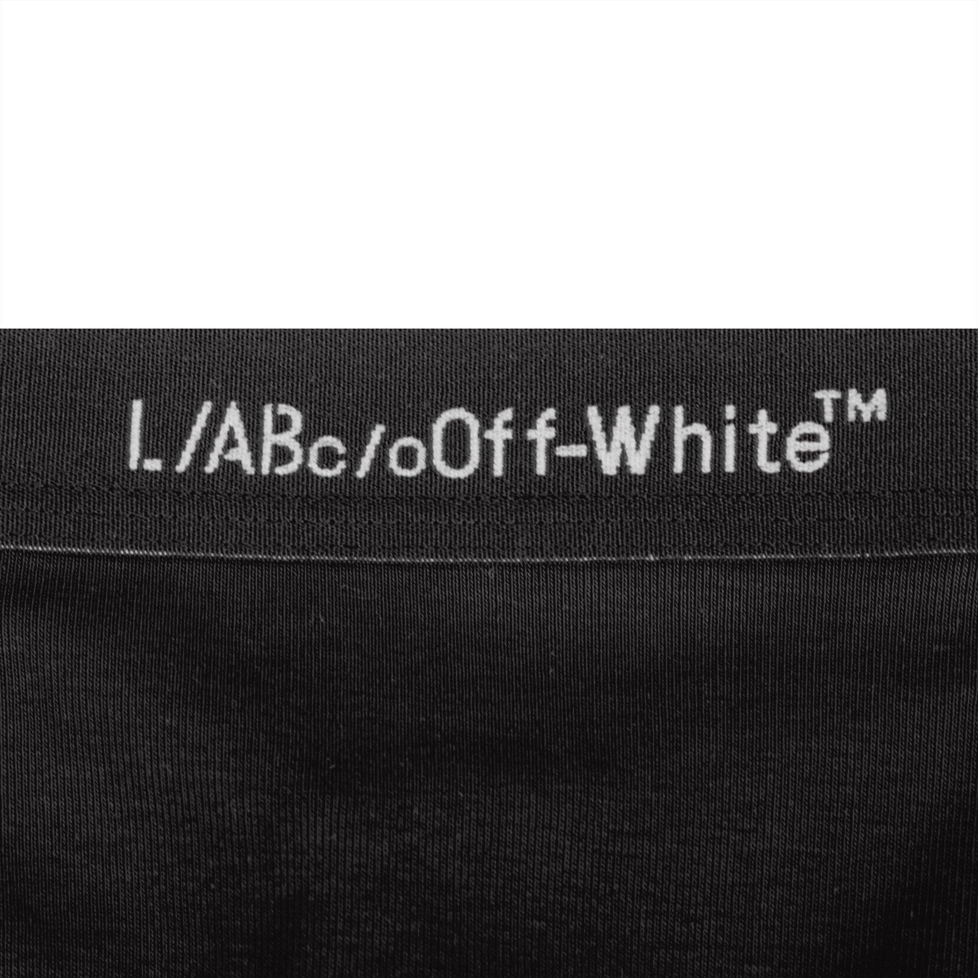 L/AB c/o Off-White Women&rsquo;s Horizontal Waistband Thong - Black - BLACK