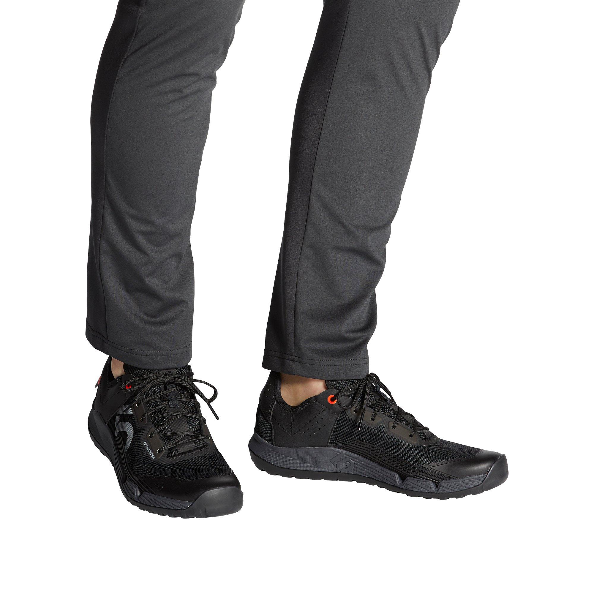 adidas Five Ten Trailcross LT "Black/Grey/Red" Men's Mountain Bike Shoe - BLACK/GREY/RED Thumbnail View 8