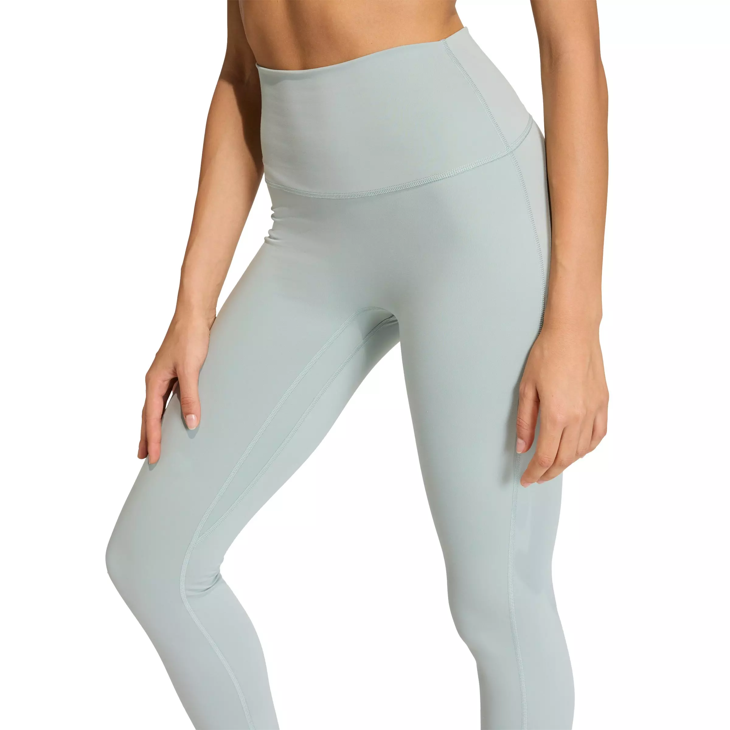 adidas Women's All Me Sculpt 7/8 Leggings - Sage Green - SAGE GREEN