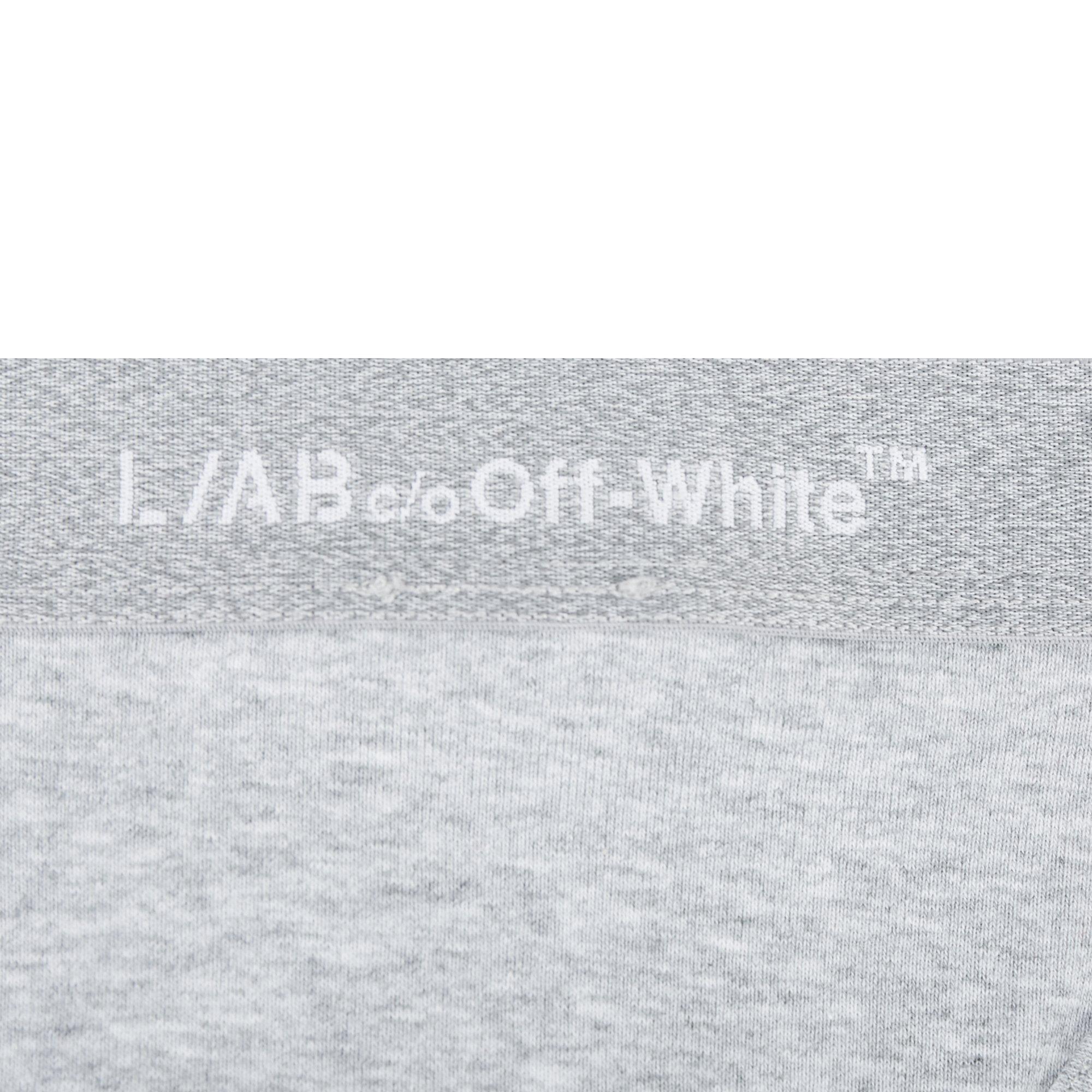 L/AB c/o Off-White Women&rsquo;s Horizontal Waistband V-String - Grey - GREY
