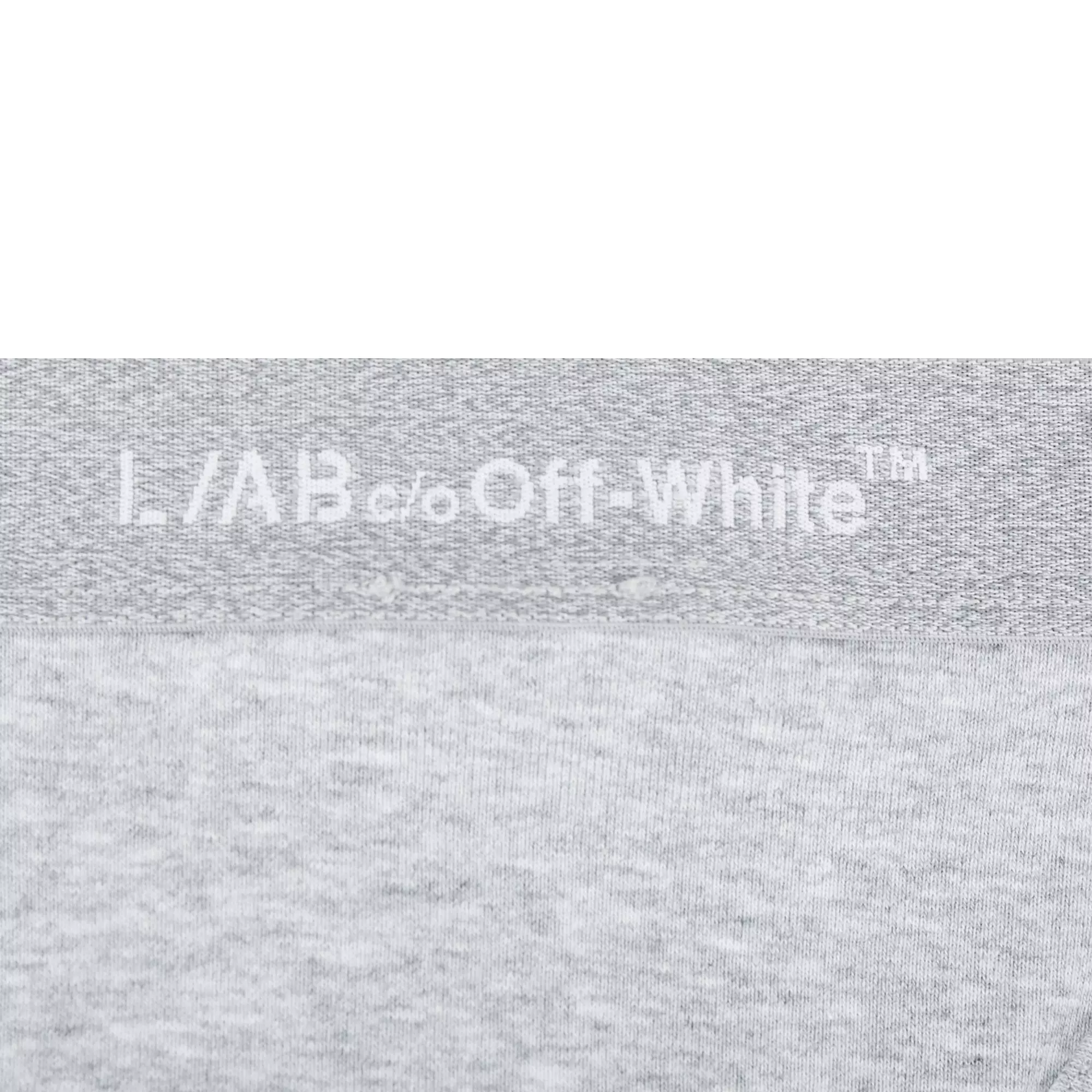 L/AB c/o Off-White Women&rsquo;s Horizontal Waistband V-String - Grey - GREY