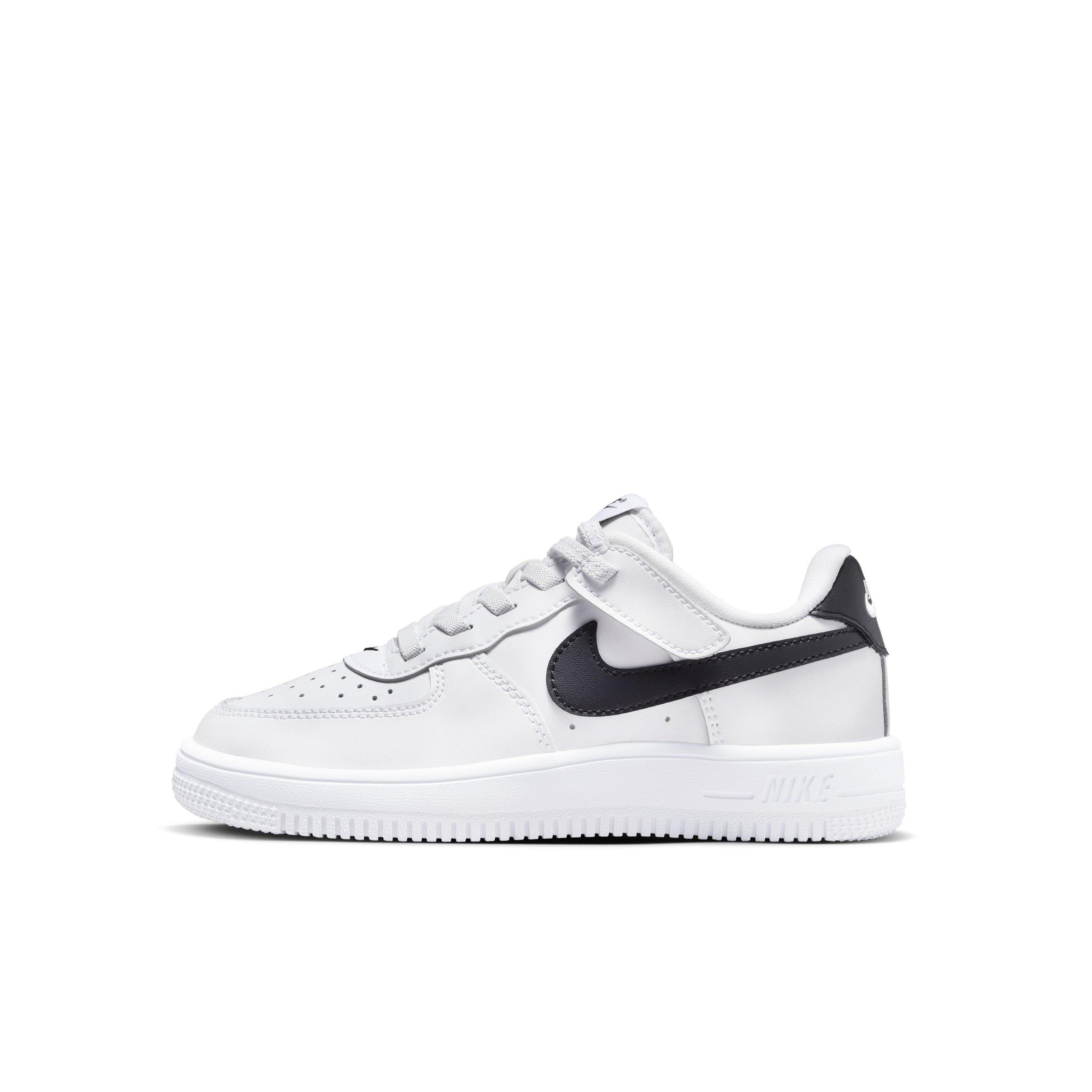 Nike Force 1 Low EasyOn Preschool Boys' "White/Black" Shoe