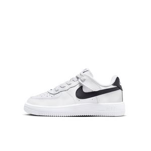 Nike Force 1 Low EasyOn "White/Black" Preschool Boys' Shoe