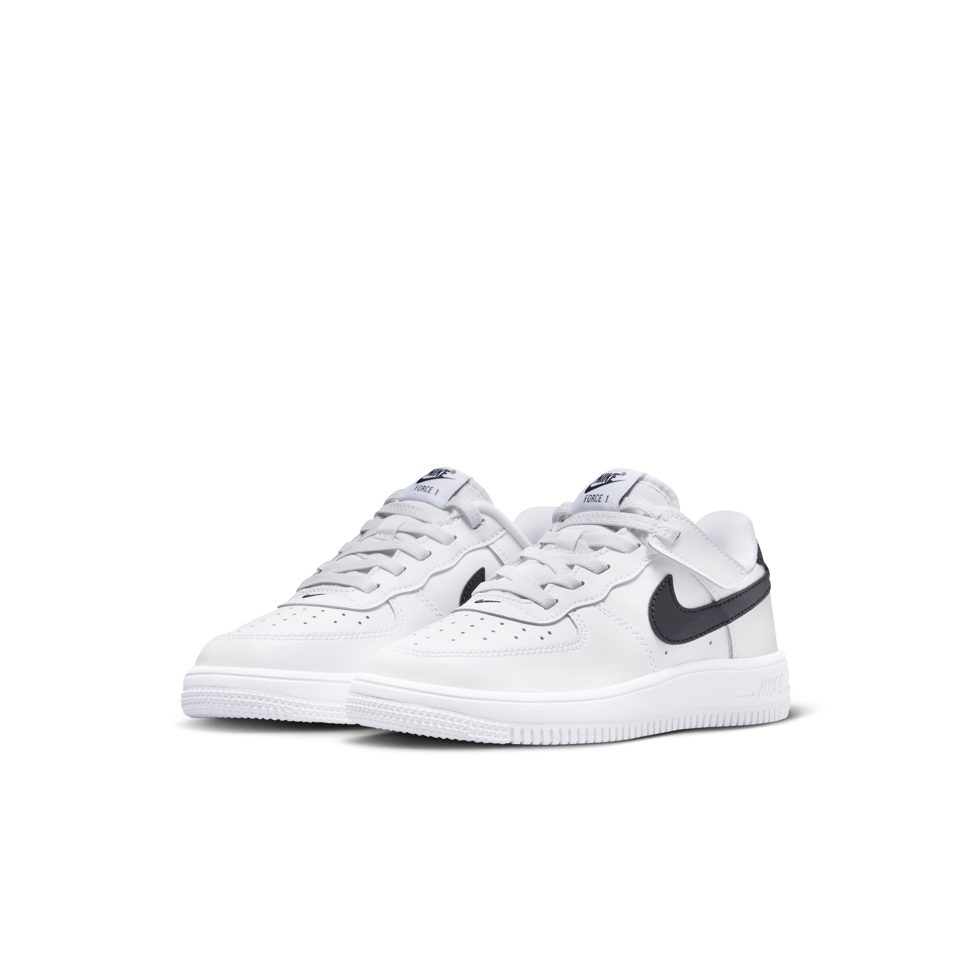 Nike Force 1 Low EasyOn Preschool Boys' "White/Black" Shoe