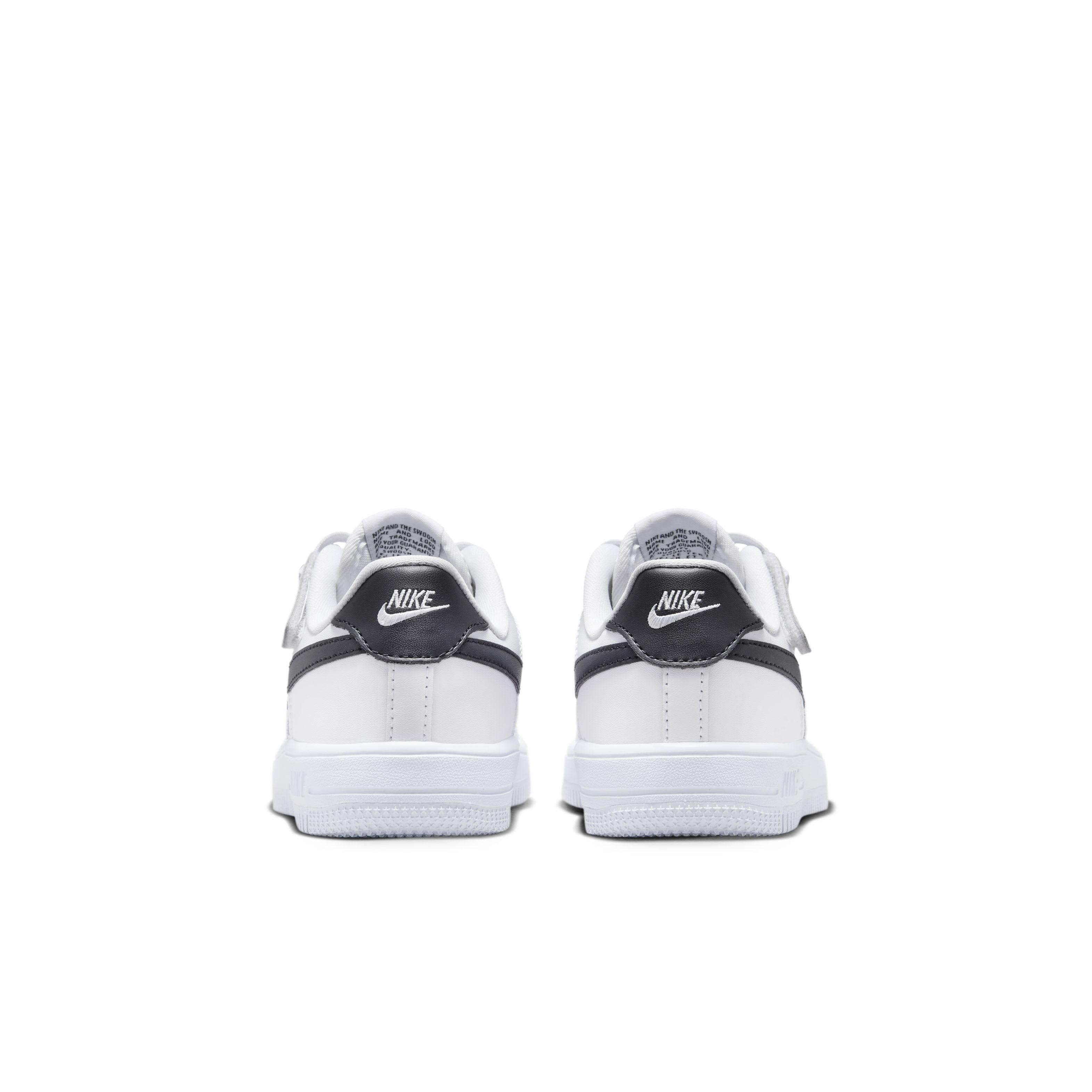 Nike Force 1 Low EasyOn Preschool Boys' "White/Black" Shoe