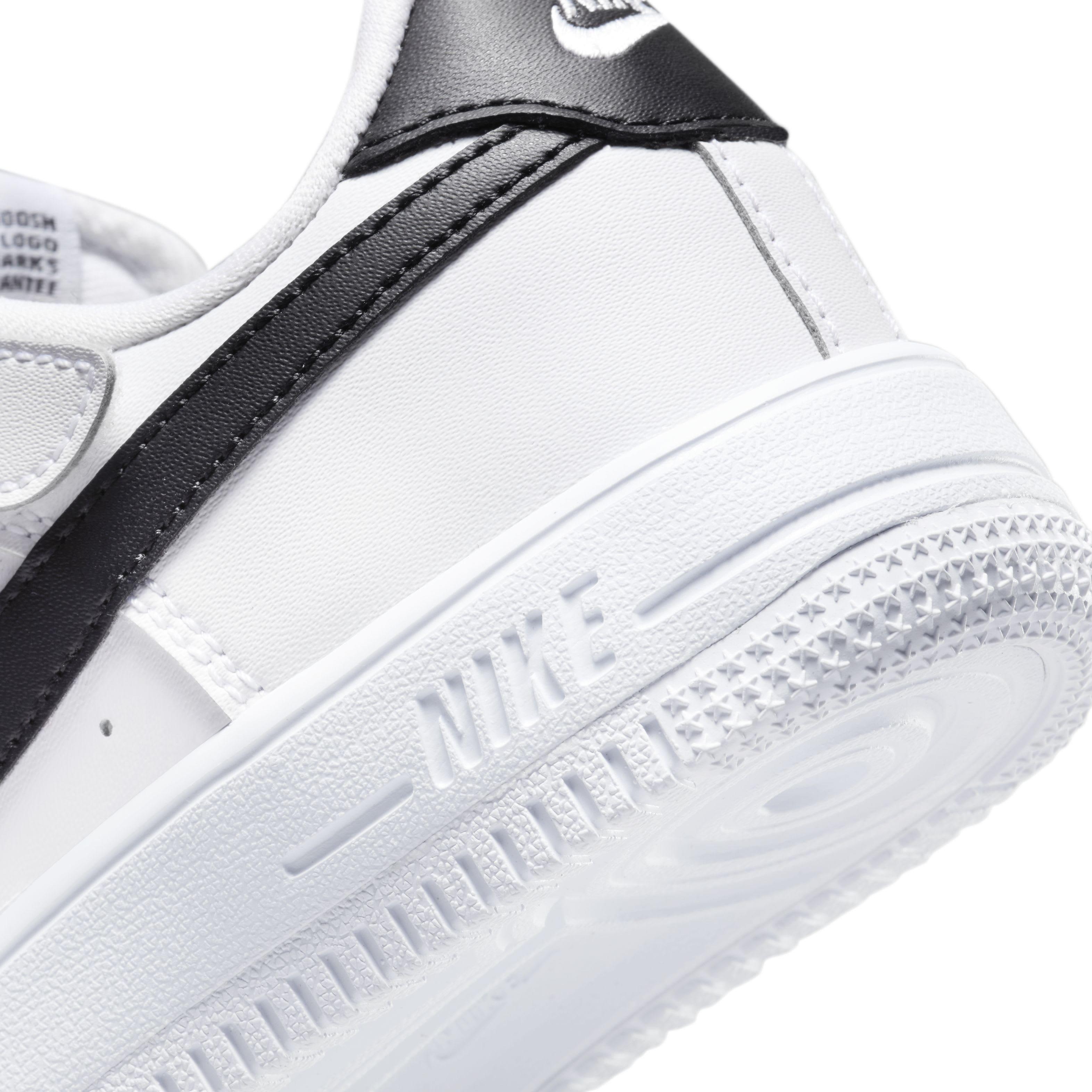Nike Force 1 Low EasyOn Preschool Boys' "White/Black" Shoe