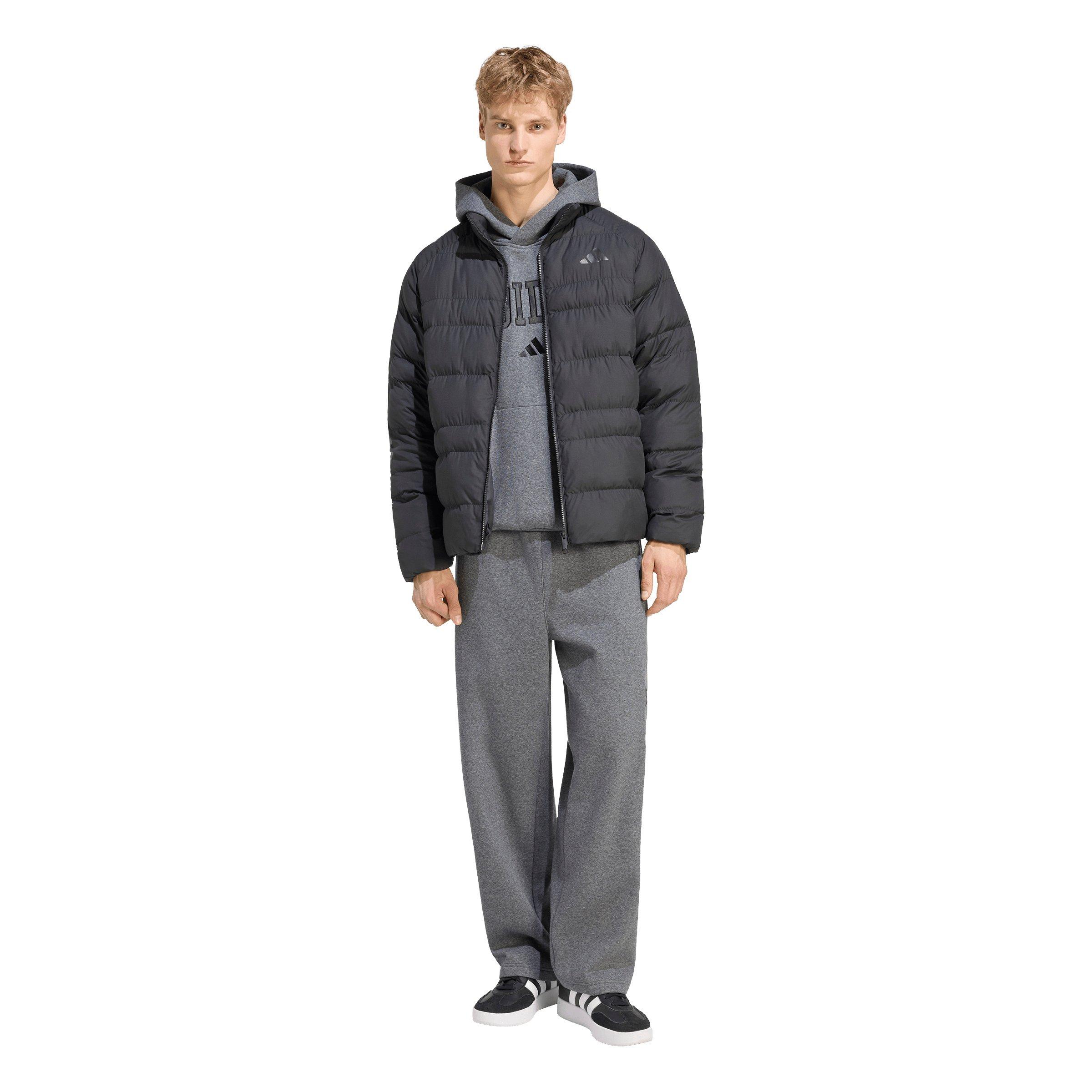 adidas Men's Essentials Packable Insulated Jacket - Black - BLACK