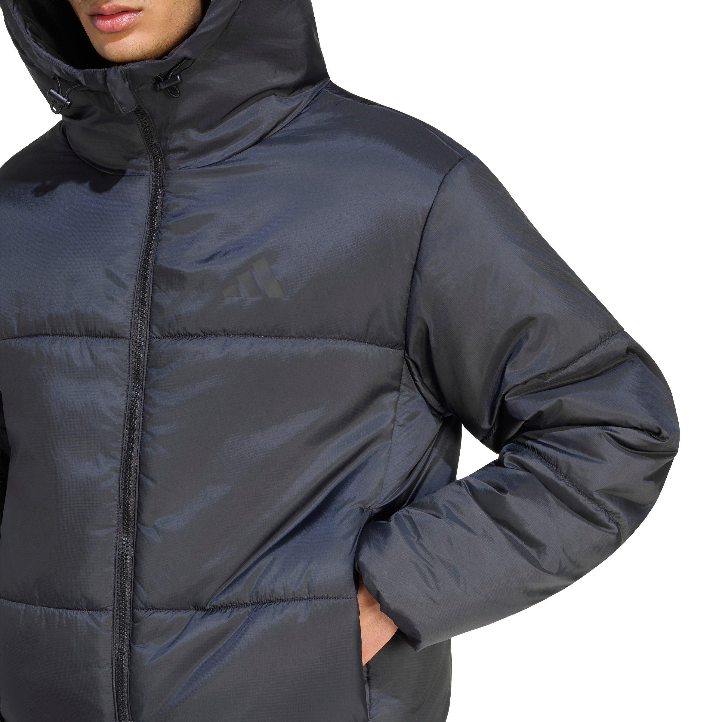 adidas Men's Essentials Highloft Insulated Puffer Jacket - Black - BLACK