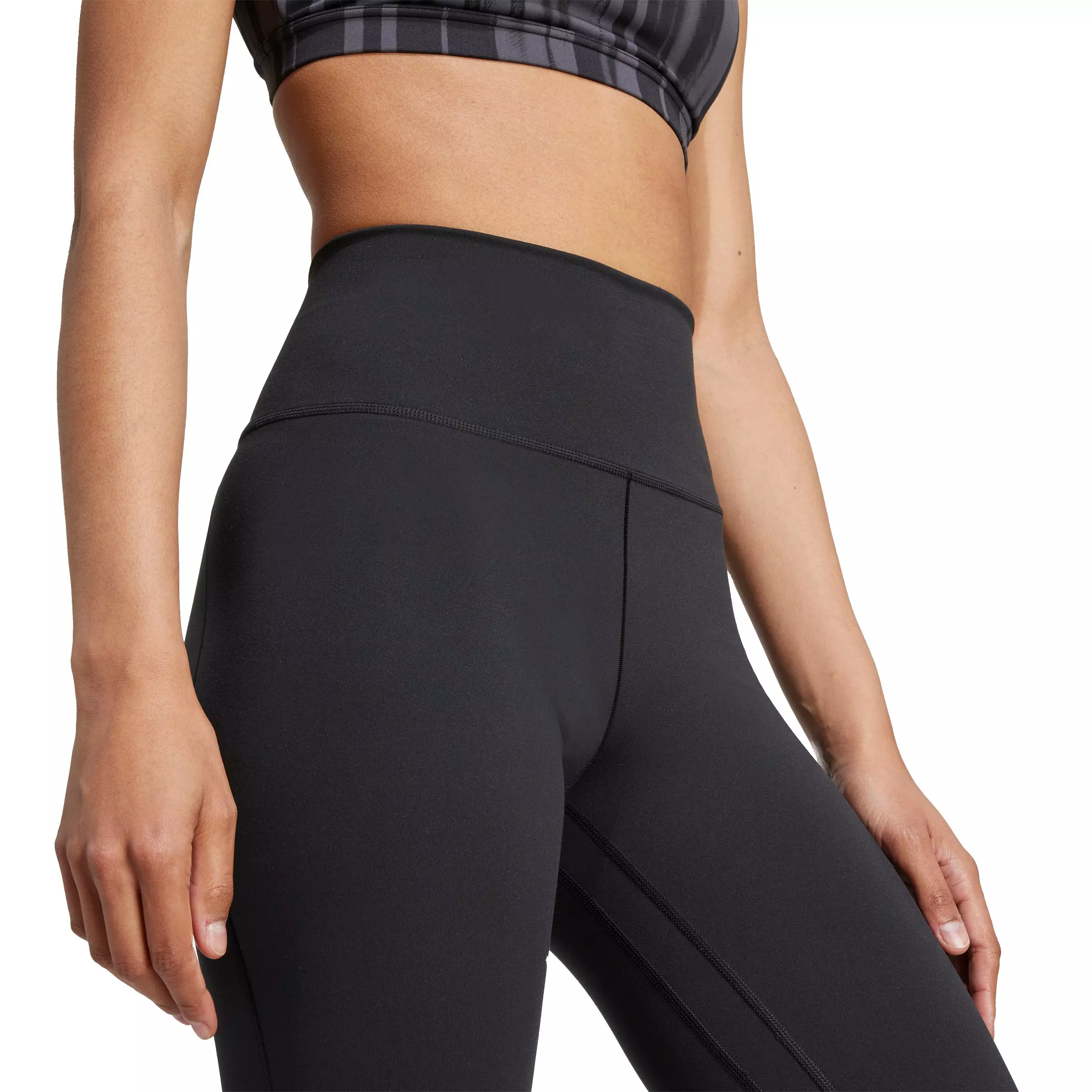 adidas Women's All Me Flare Leggings - Black - BLACK