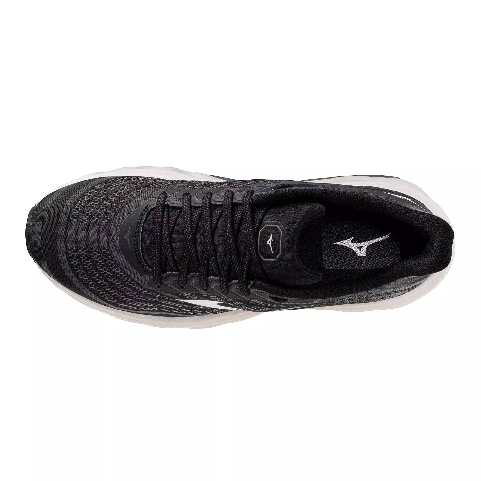 Mizuno Wave Horizon 8 2E "Black/White" Men's Wide Running Shoe - BLACK/WHITE