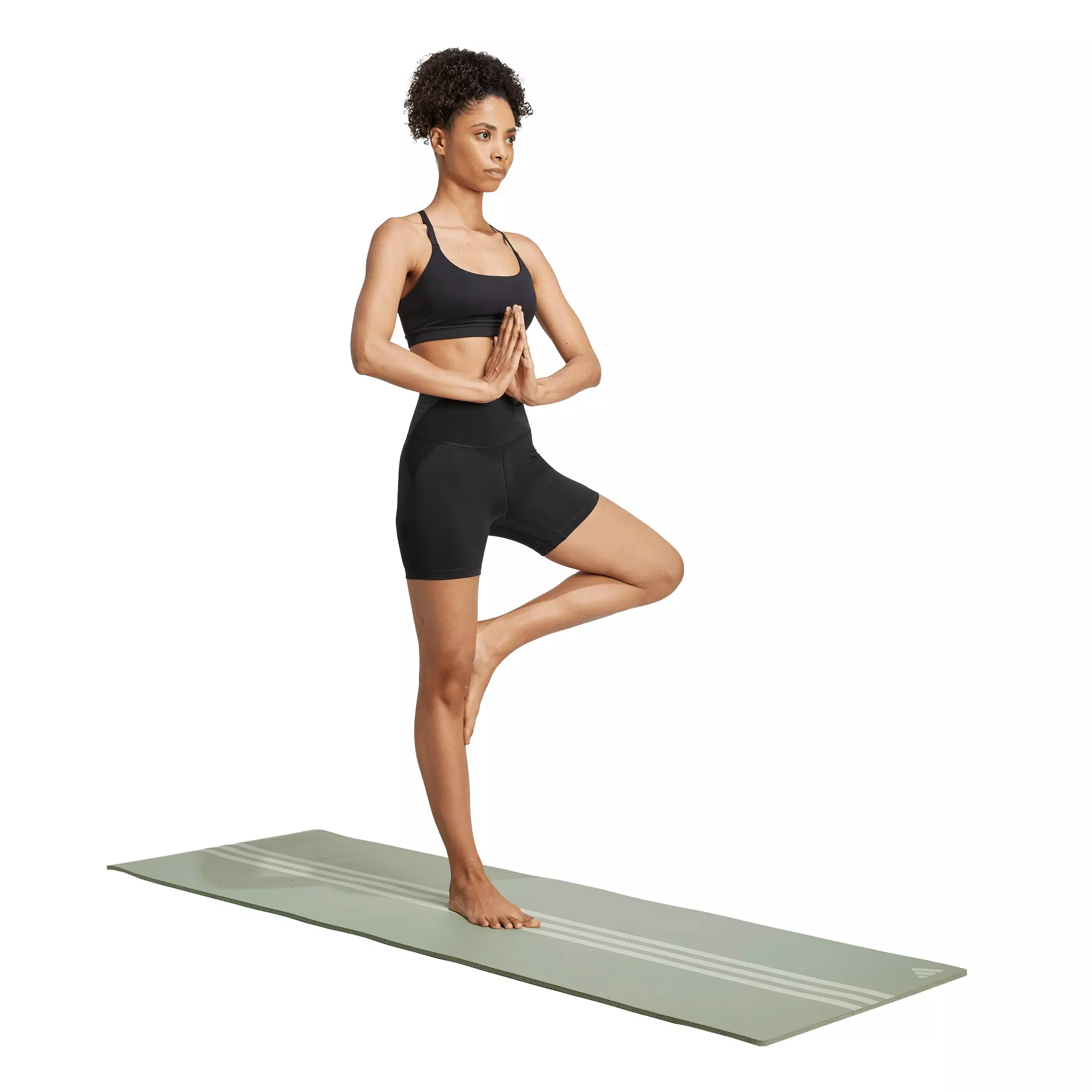 adidas Women's All Me 5-Inch Short Leggings-Black - BLACK