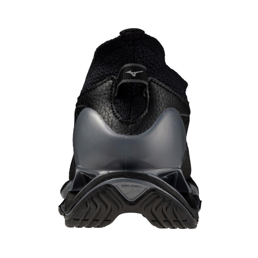 Mizuno Wave Prophecy 14 "Black/Dark Shadow" Men's Running Shoe - BLACK/DK SHADOW Thumbnail View 5