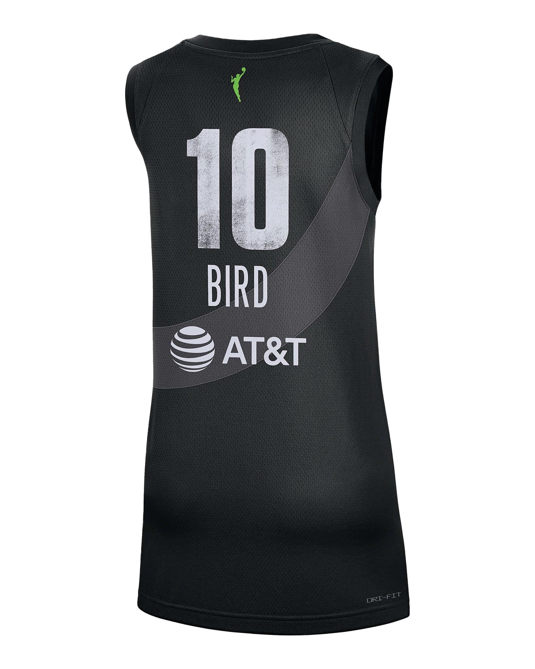 Nike Women's WNBA Seattle Storm Rebel Edition Victory Jersey-Black - BLACK Thumbnail View 2